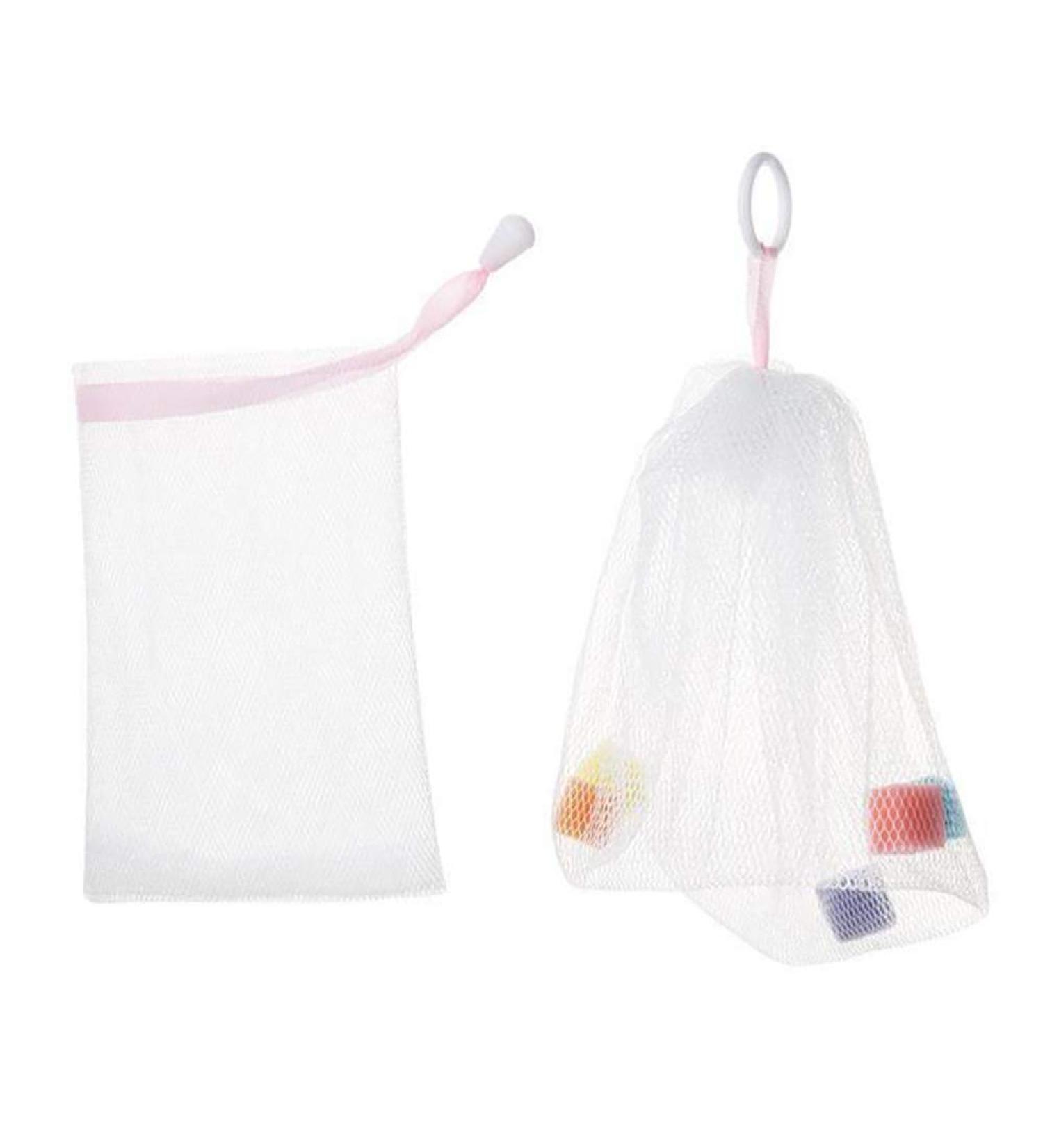 Set of 2 bubble nets for bathing and washing your face - Buy Online on GoSupps.com