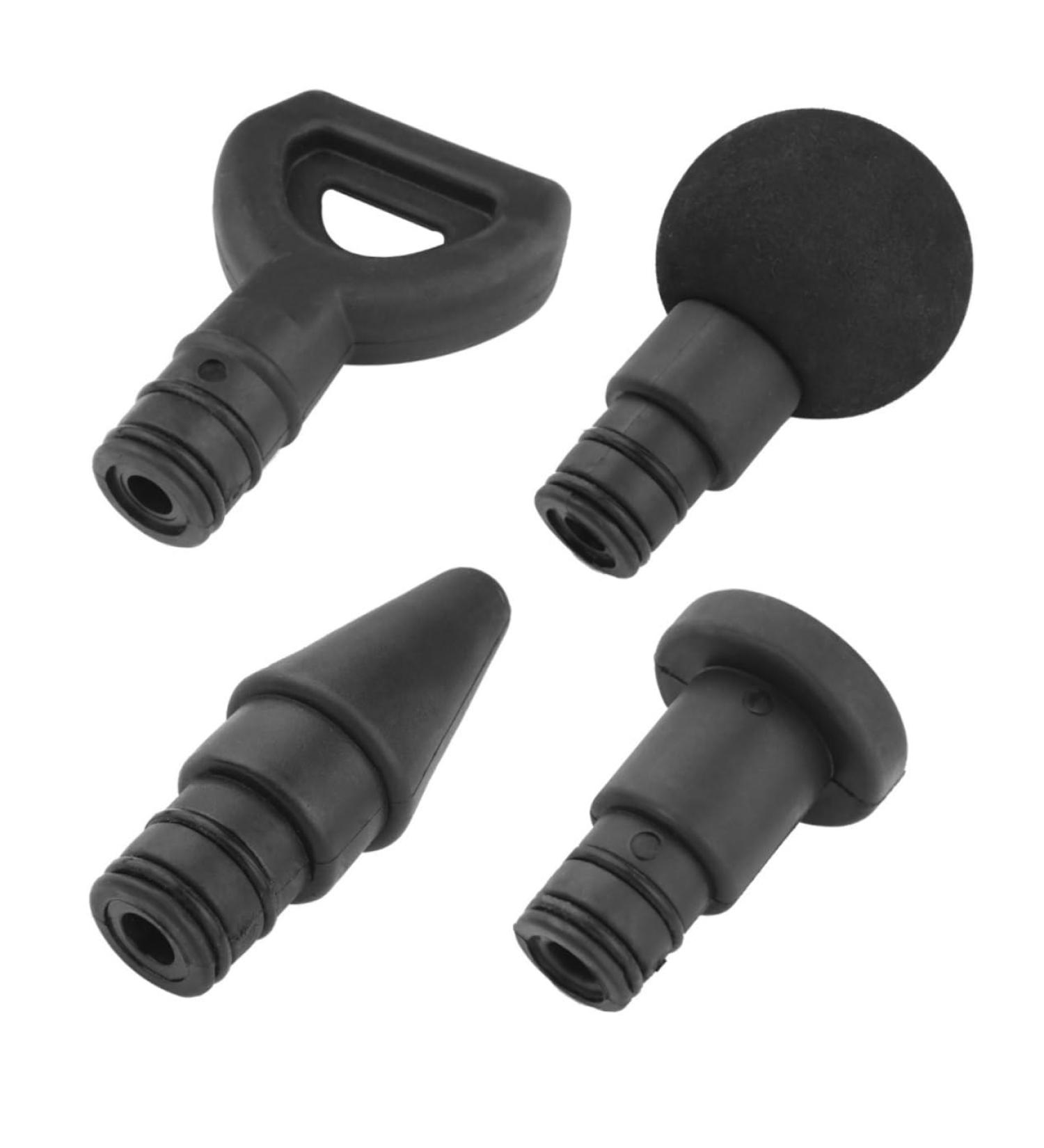 Partykindom Fascia Gun Head - Muscle Massage Device Accessories for Head & Calf Relaxation - Vibration Shock Tension Relief - Buy Online on GoSupps.com