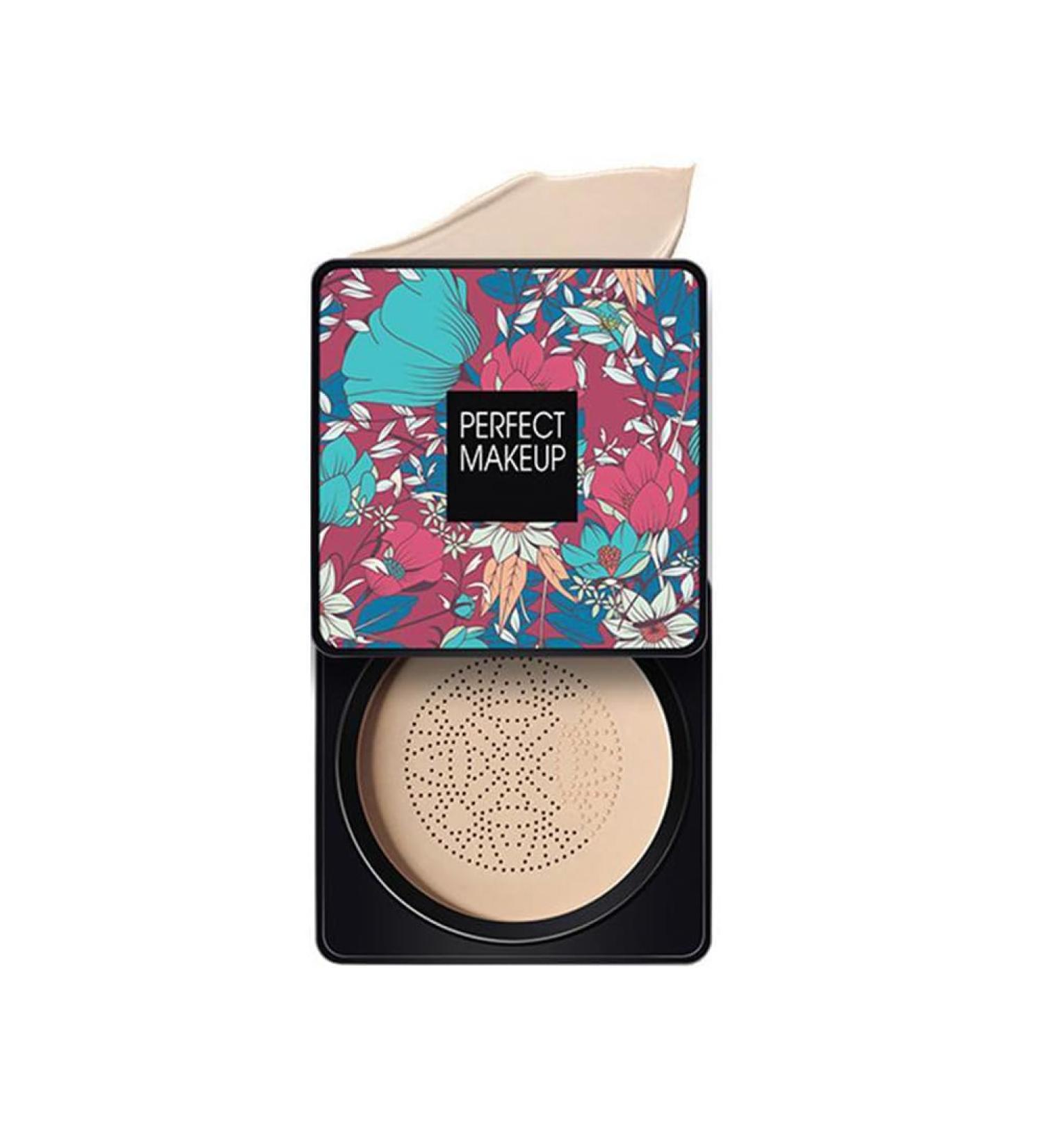 ZJchao BB Cream Coussin D'air T te de Champignon avec T te D' ponge lastique pour un Maquillage Uniforme 2 Couleurs 01 02 Cache-cernes Marques Imperfections du Visage (Ic ne) - Buy Online on GoSupps.com