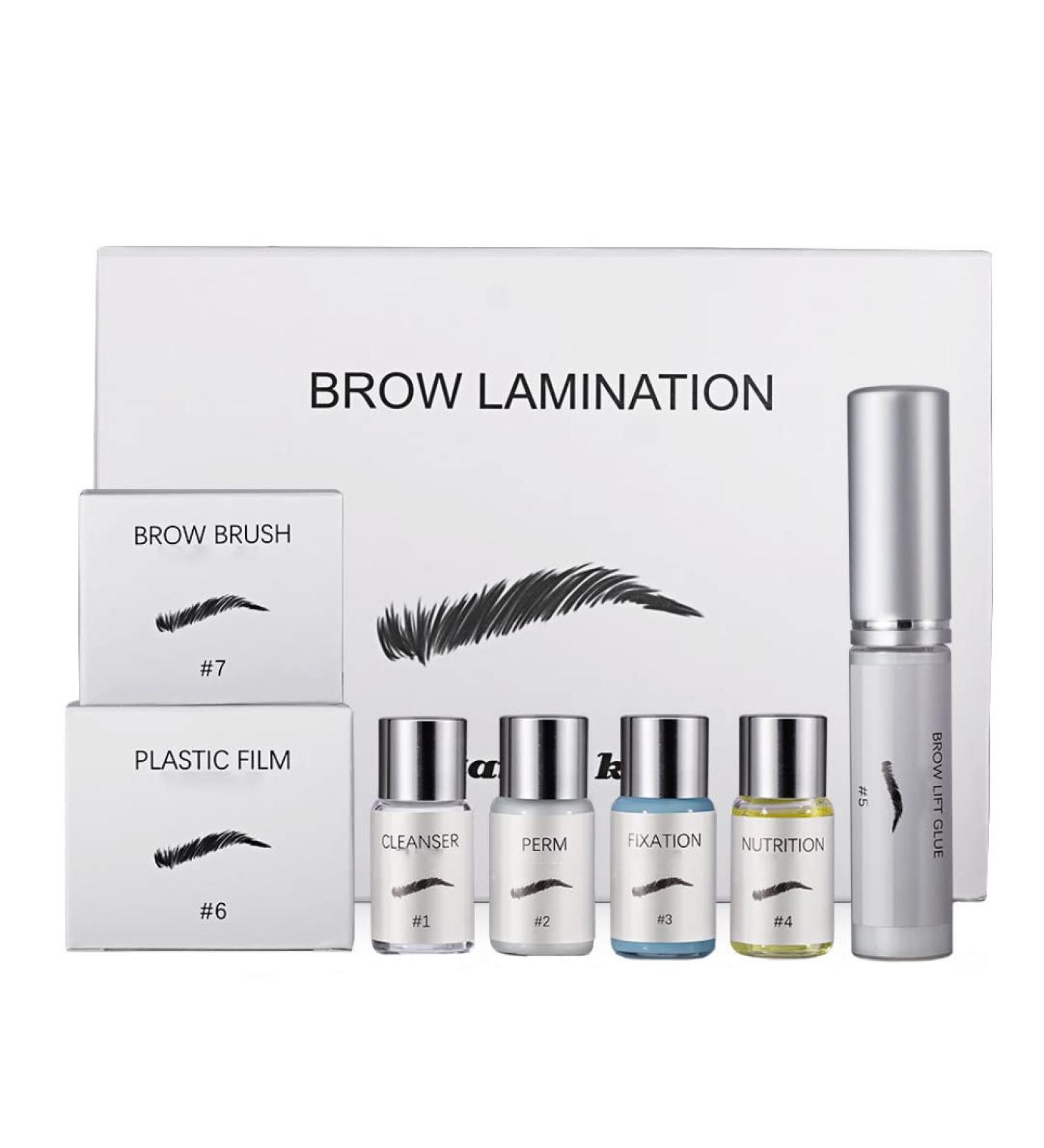 Beauty Brows Kit for 45-60 Days 3D Eyebrow Lamination Kit Professional Natural Trendy Long Lasting Perming Eyebrow Kit - Buy Online on GoSupps.com