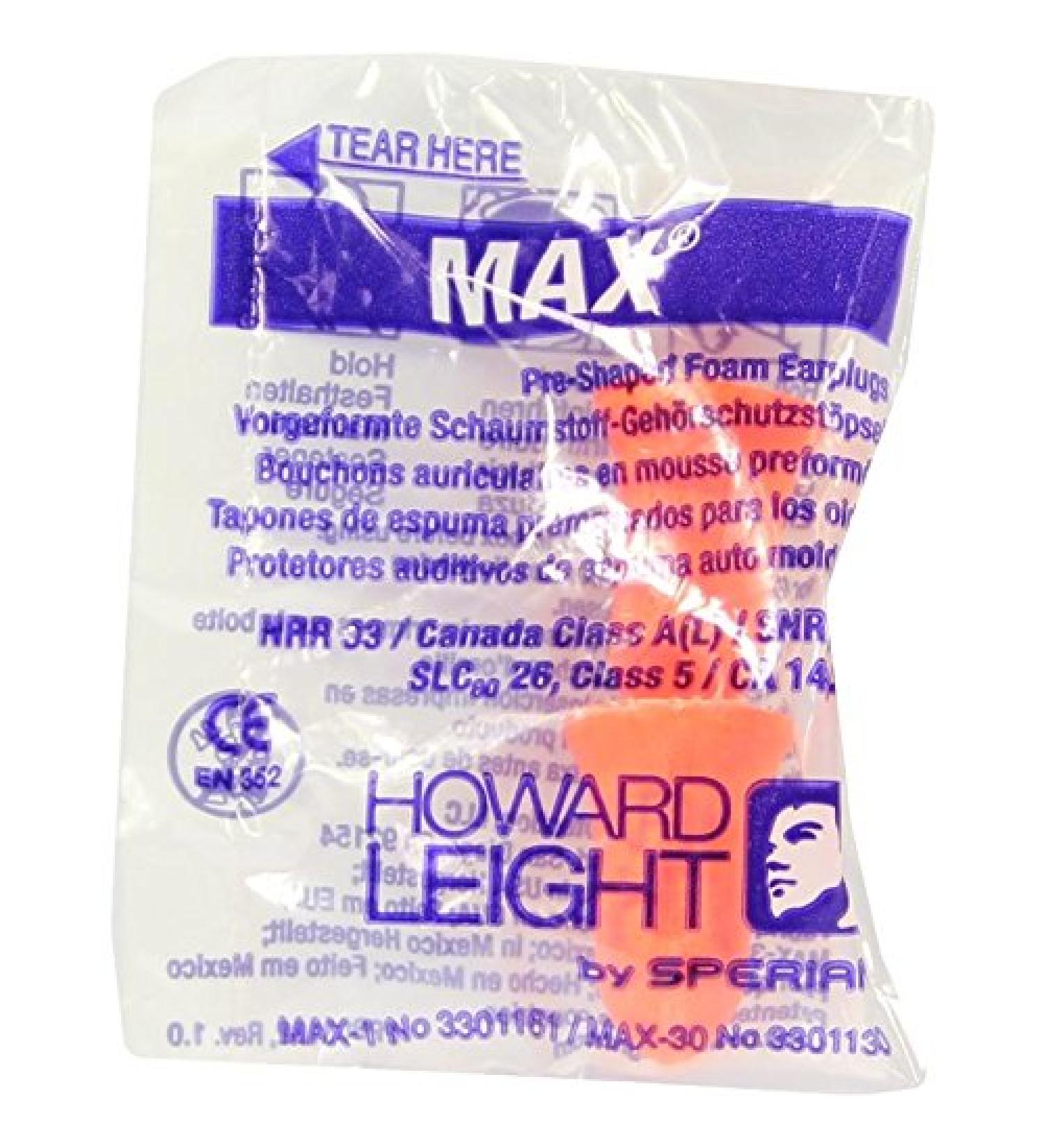HOWARD Leight Max earplugs 2 pcs