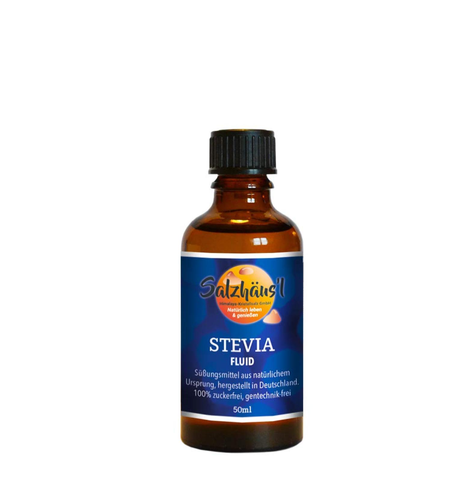 STEVIA Fluid SALZH US'L 50ml - Premium Natural Liquid Sweetener | Sugar Substitute & Healthier Choice - Buy Online on GoSupps.com