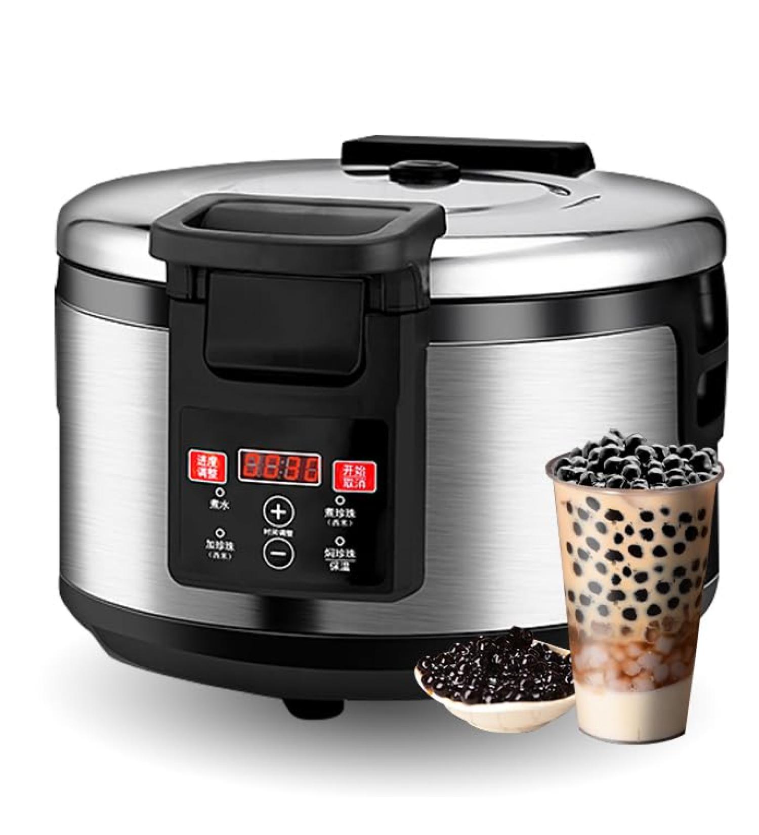 UdaCa Commercial Boba Machine 16L Commercial Automatic Boba Boiler Non-Stick Liner Anti-Scald Handle/Integrated Control-No Spill - Buy Online on GoSupps.com