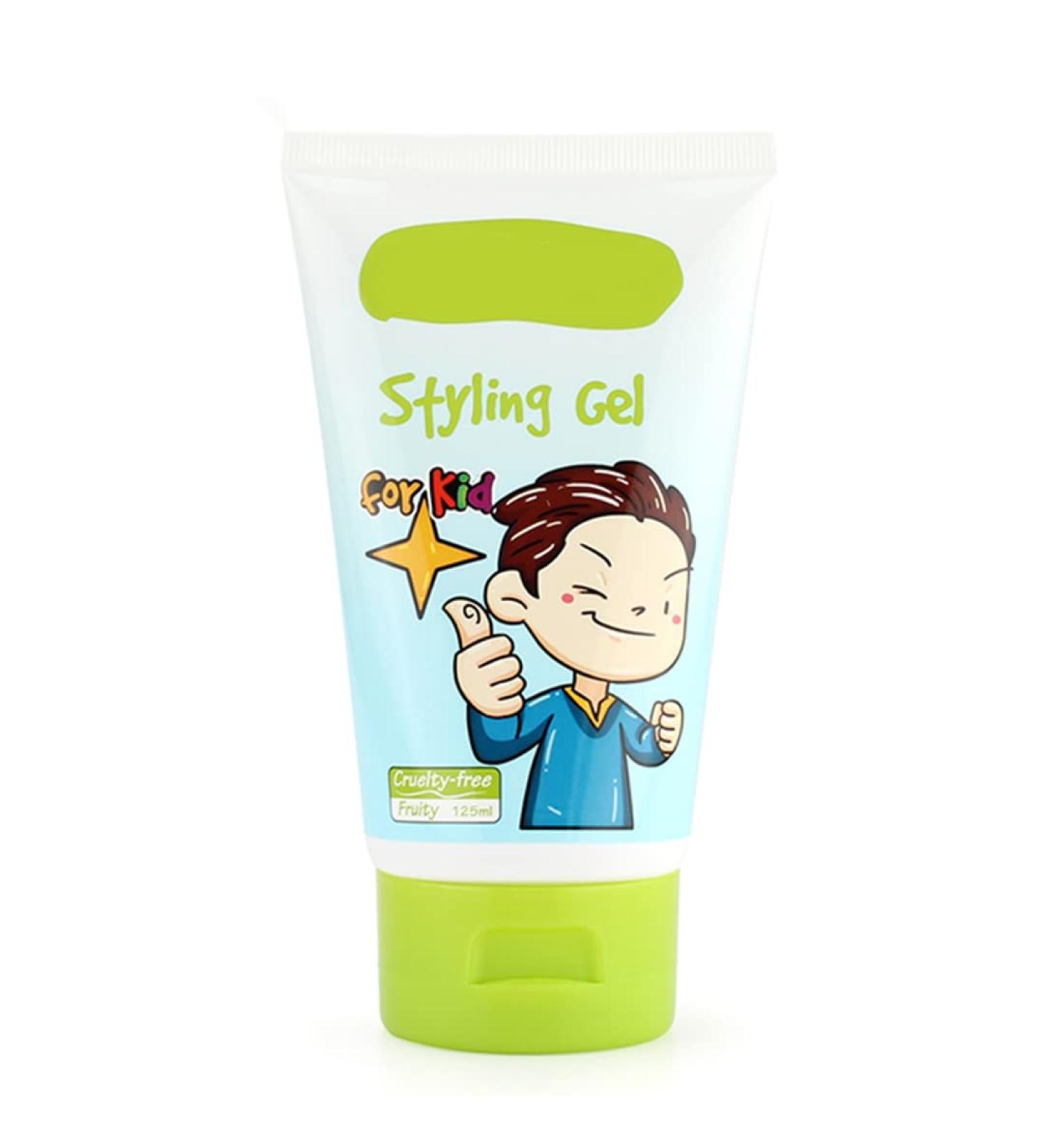 gowwim Baby Hair Gel - Fresh Kids Styling Hair Gel 4.4oz | Medium-Strong Hold, Non-Greasy, Fruit Fragrance - Buy Online on GoSupps.com