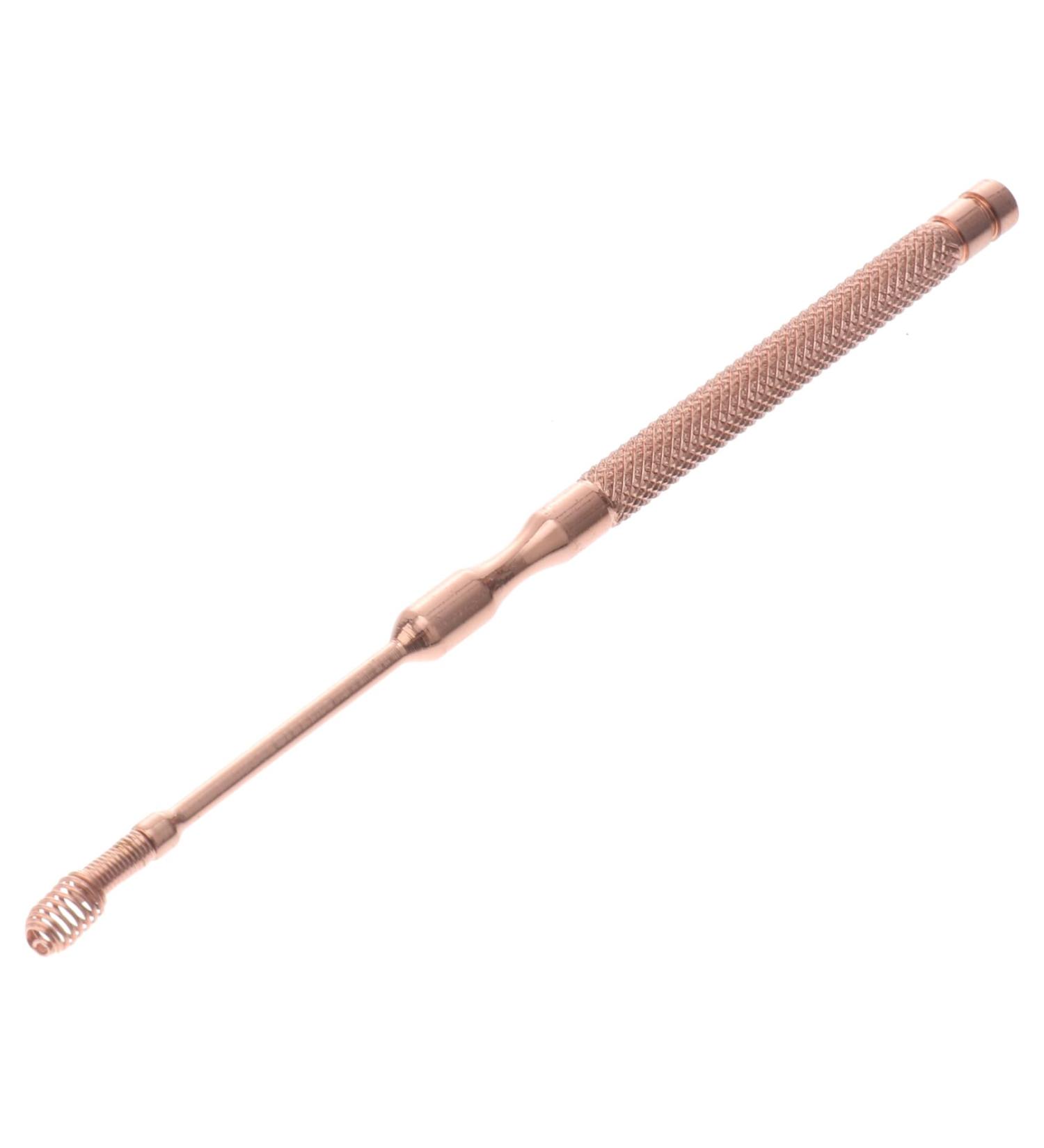 Spring Ear Scope - Stainless Steel Ear Cleaner Spoon | Rose Gold Ear Pick for Ear Cleaning - 1pc - Buy Online on GoSupps.com