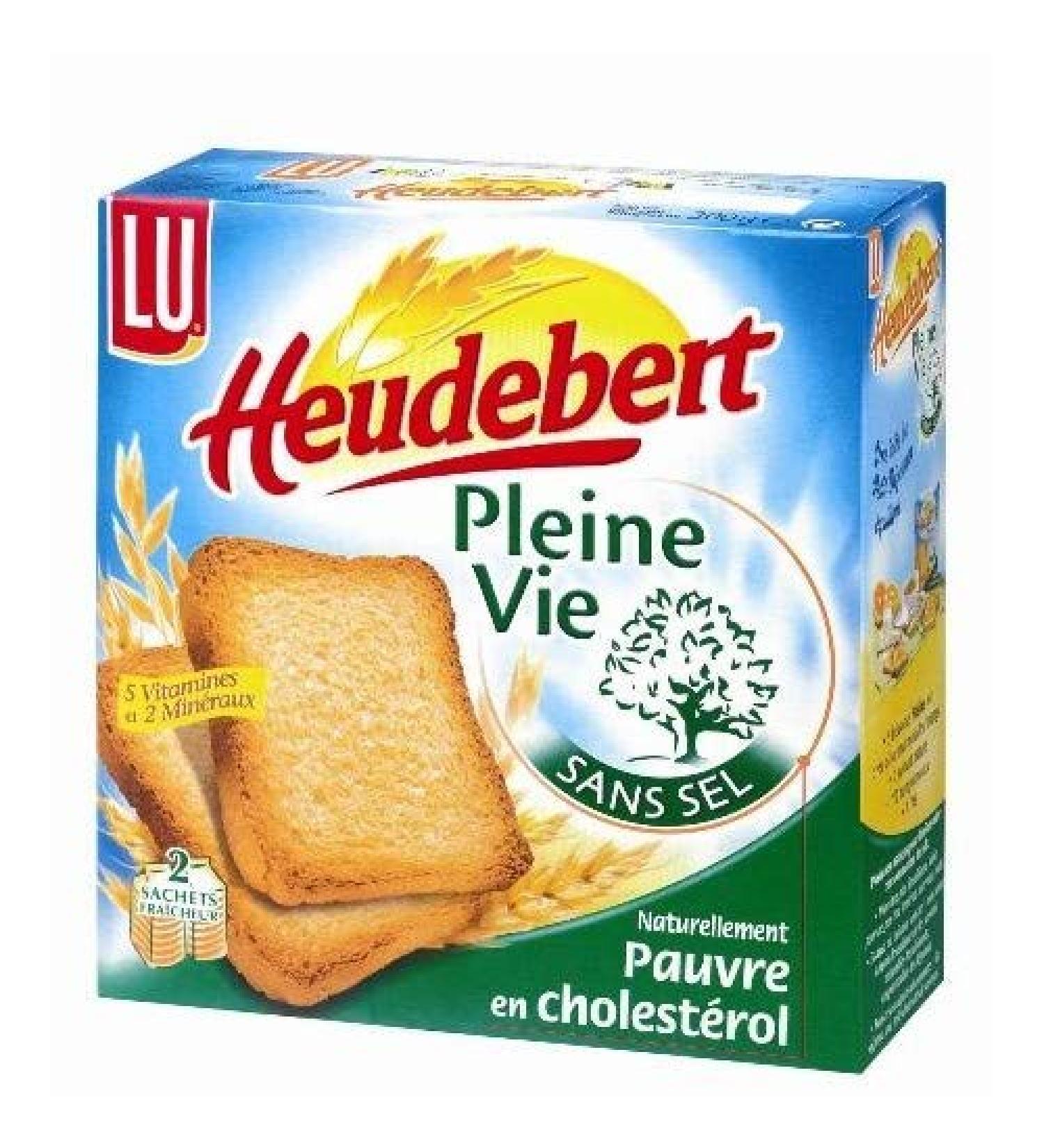 LU HEUDEBERT - Heudebert Full Life Salt-Free Rusks 300G - Four Items