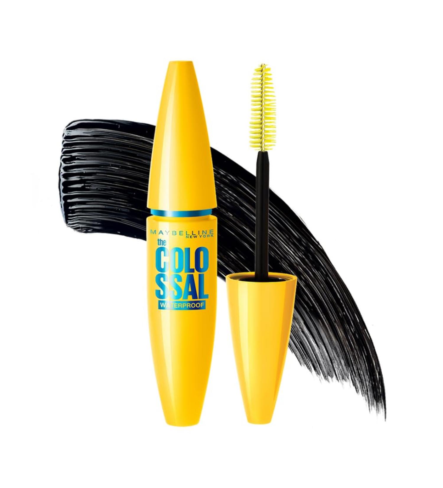 Maybelline Colossal Mascara Black Waterproof 10ml - Long-Lasting Mascara for Bold, Waterproof Lashes - Buy Online on GoSupps.com