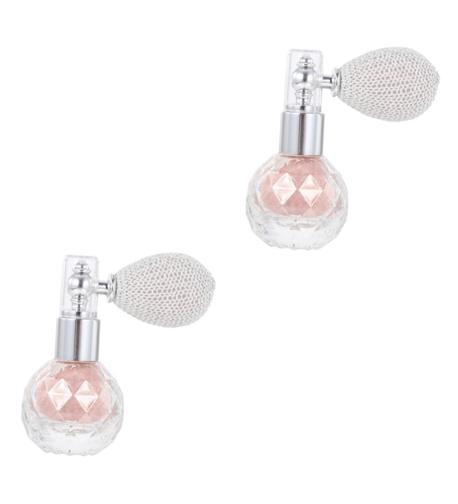 FOMIYES 2 Pcs Body Air Bag Powder Highlighter Glitter Spray for Hair and Body Perfume Bottle Pearlescent Pinkx2pcs mediumx2pcs - Buy Online on GoSupps.com