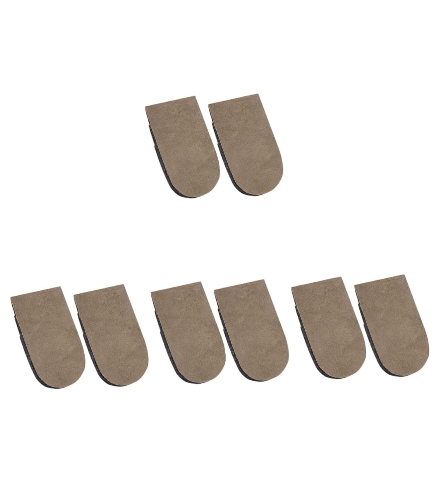 FOMIYES Inner Heightening Shoe Lifts for Men | 4 Pairs of Invisible Height Inserts & Orthotic Insoles | Comfortable EVA Rubber Cushions for Men & Women - Buy Online on GoSupps.com