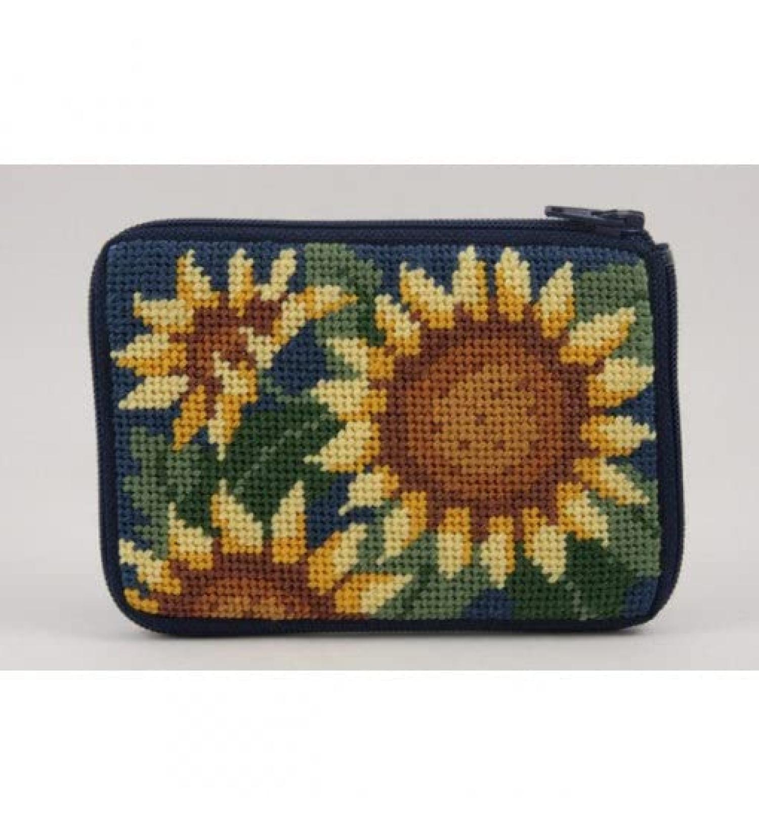 Coin Purse - Sunflower - Needlepoint Kit