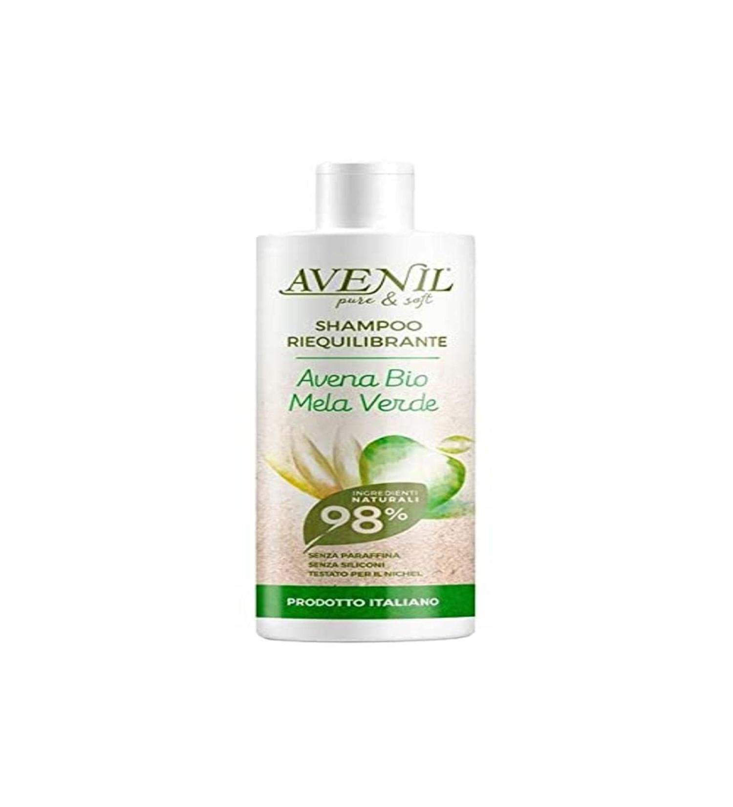 Avenil Avenil Pure & Soft Rebalancing Shampoo with Organic Oat and Green Apple 400 ml