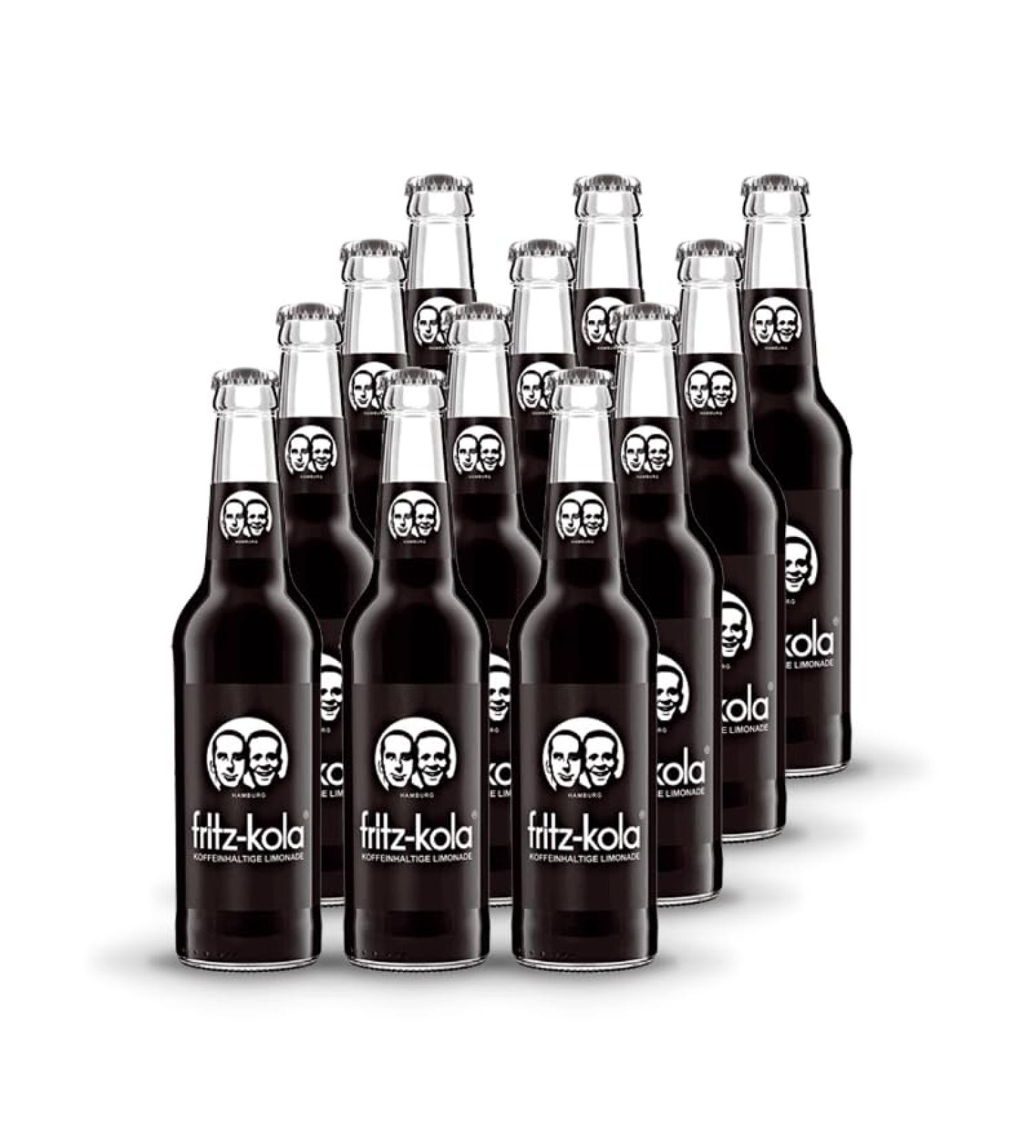 Fritz-Kola Case (24x330ml) Vegan Gluten Free Fizzy Drink