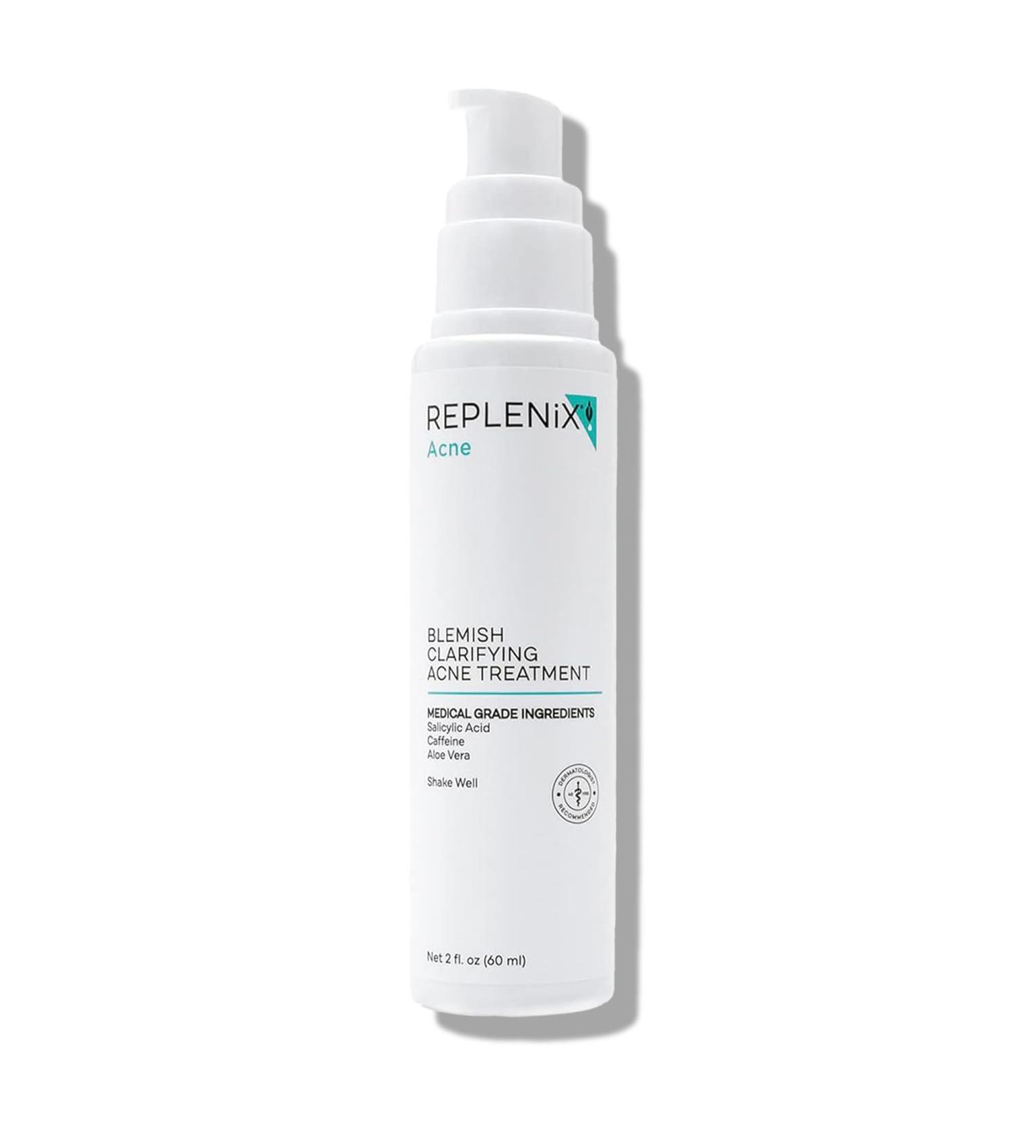 Replenix Blemish Clarifying Acne Spot Treatment - Medical-Grade Salicylic Acid Gel for Acne-Prone Skin & Scars (2 fl. oz) | Buy Internationally - Buy Online on GoSupps.com