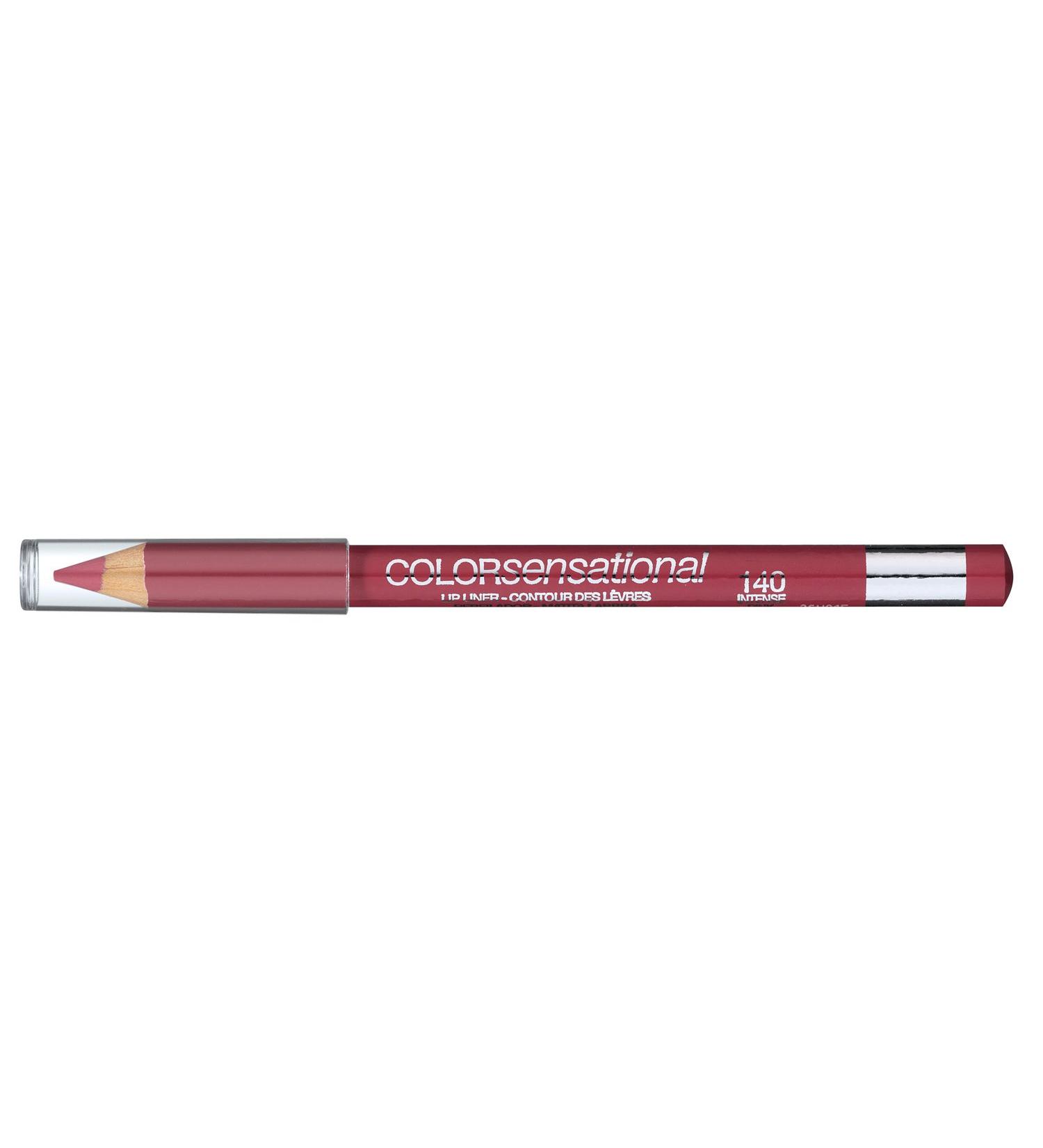 Maybelline Color Sensational Lip Liner 140 Intense Pink - 1 Count Pack - Intense Pink - Buy Online on GoSupps.com