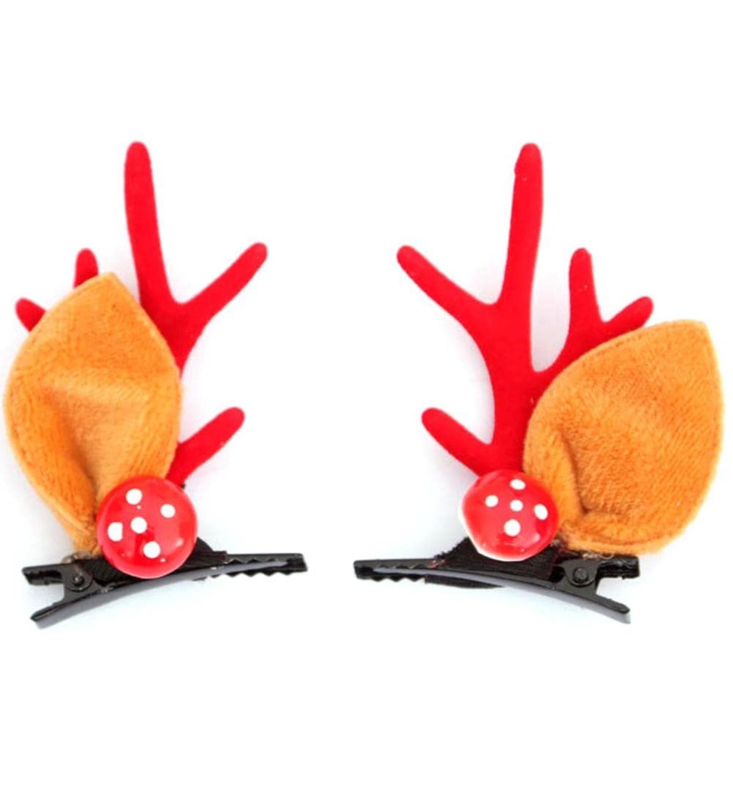 Shop Bontannd Christmas Antler Hair Clips - Festival Headbands & Hair Accessories for Every Holiday Celebration - Buy Online on GoSupps.com