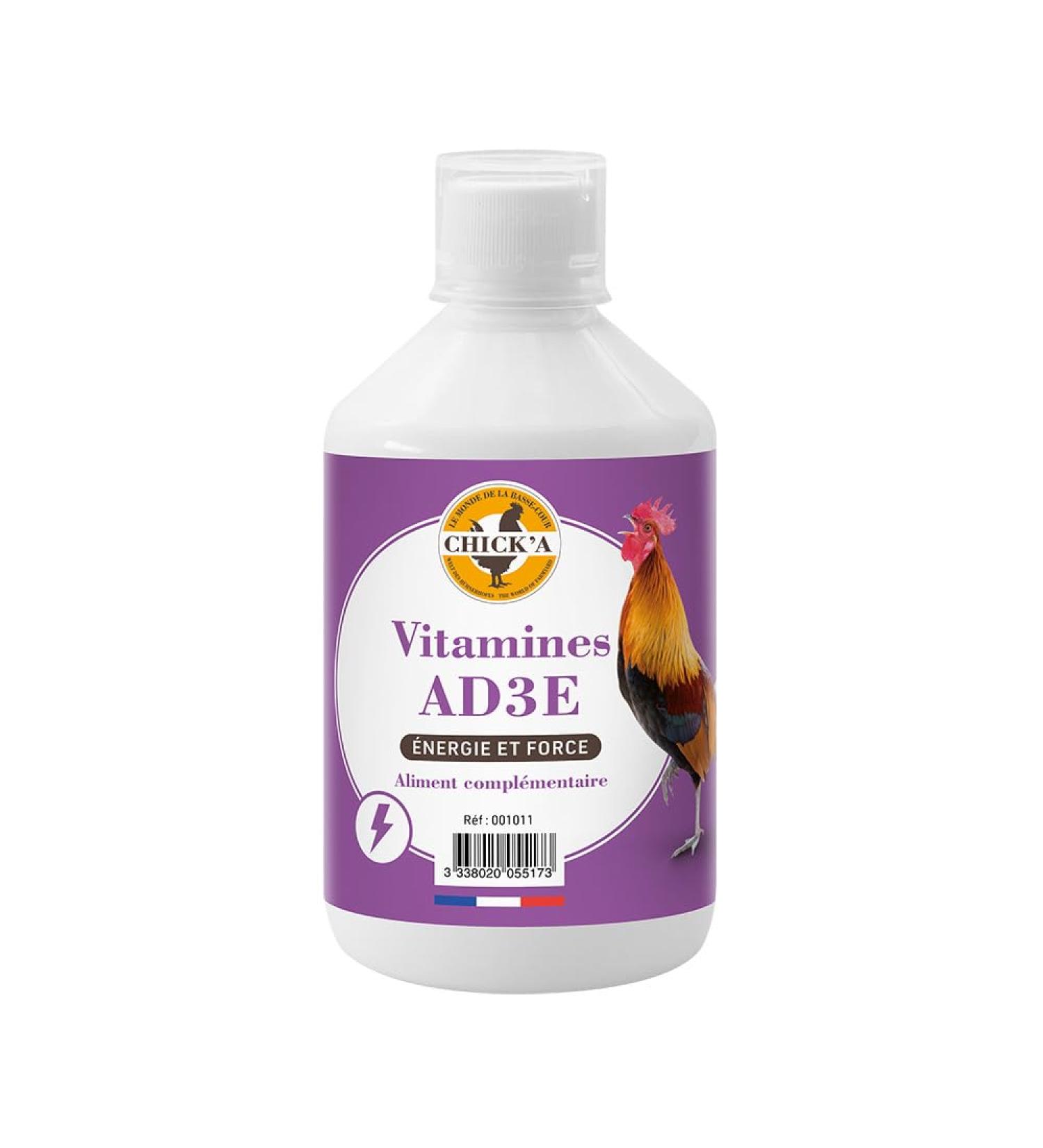 Dietary food supplement AD3E 500 ML CHICK'A