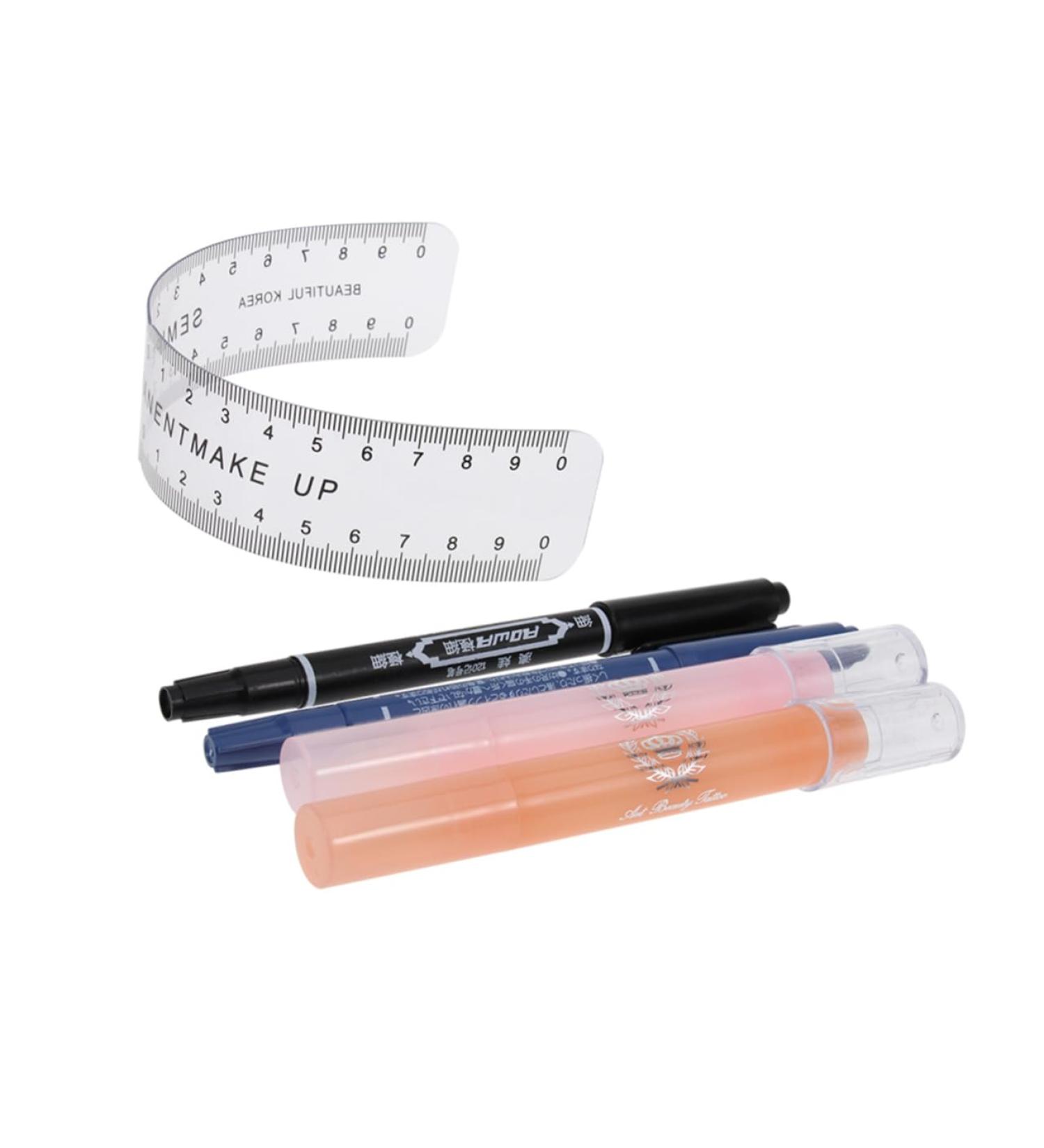 FOMIYES Eyebrow Pencil Ladies Eraser Kit Makeup Oil Microblading Pen Wmtz_ Eyebrow Ruler Permanent for Marker Eyebow Kit medium As Shown - Buy Online on GoSupps.com