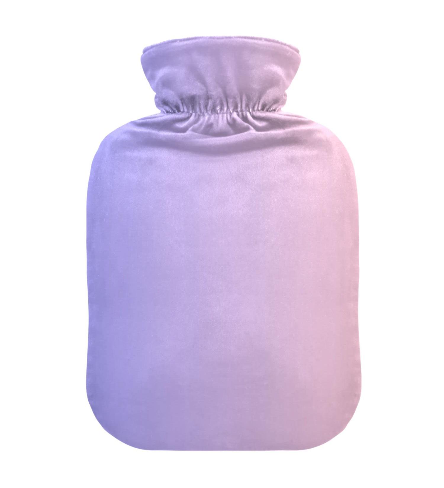 Lila Pink Gradient Hot Water Bottle with Cover | 2L Heat Bottle for Pain Relief & Sports Injuries - Buy Online on GoSupps.com