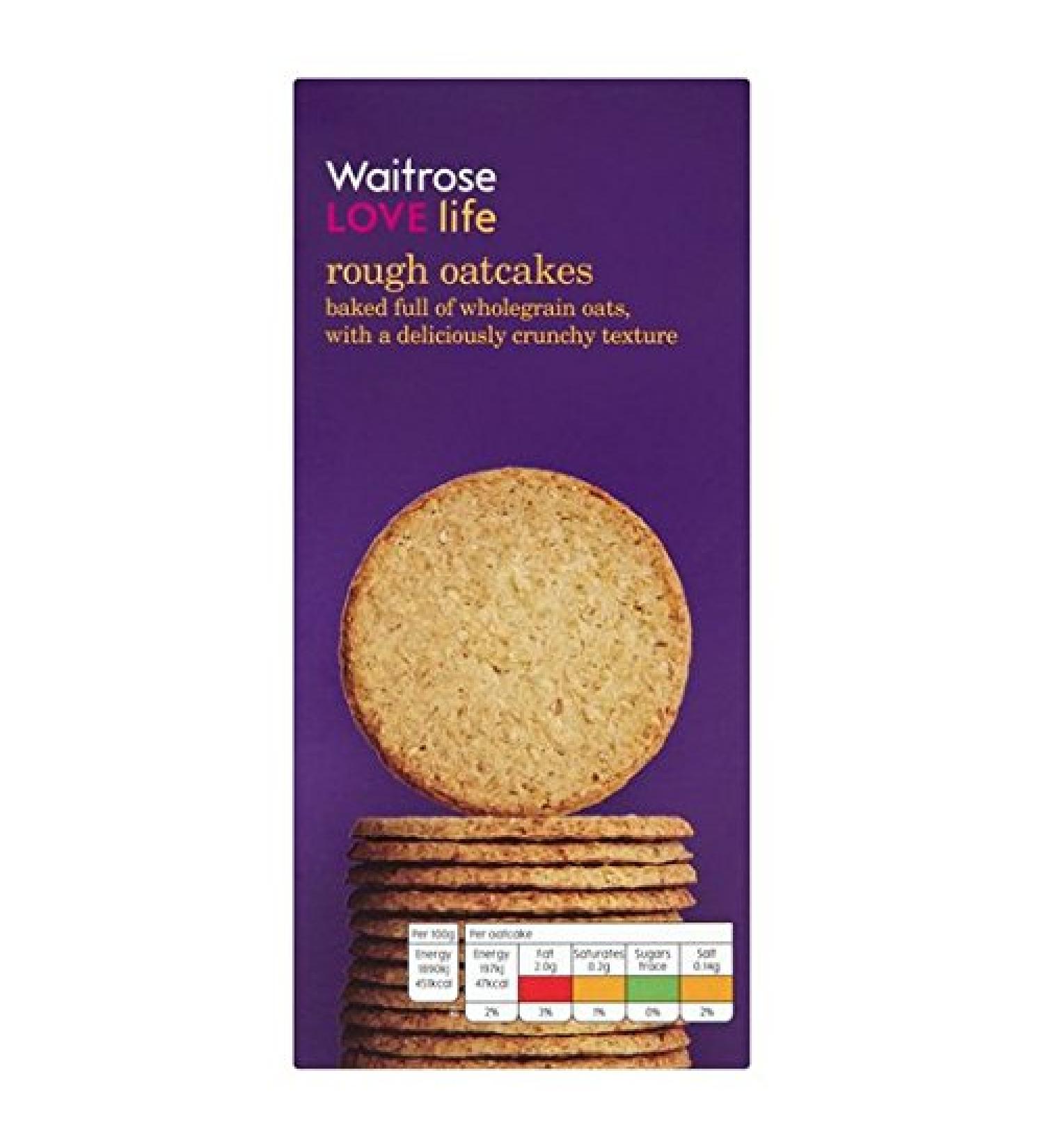 Love Life bruts Oatcakes Waitrose 250g