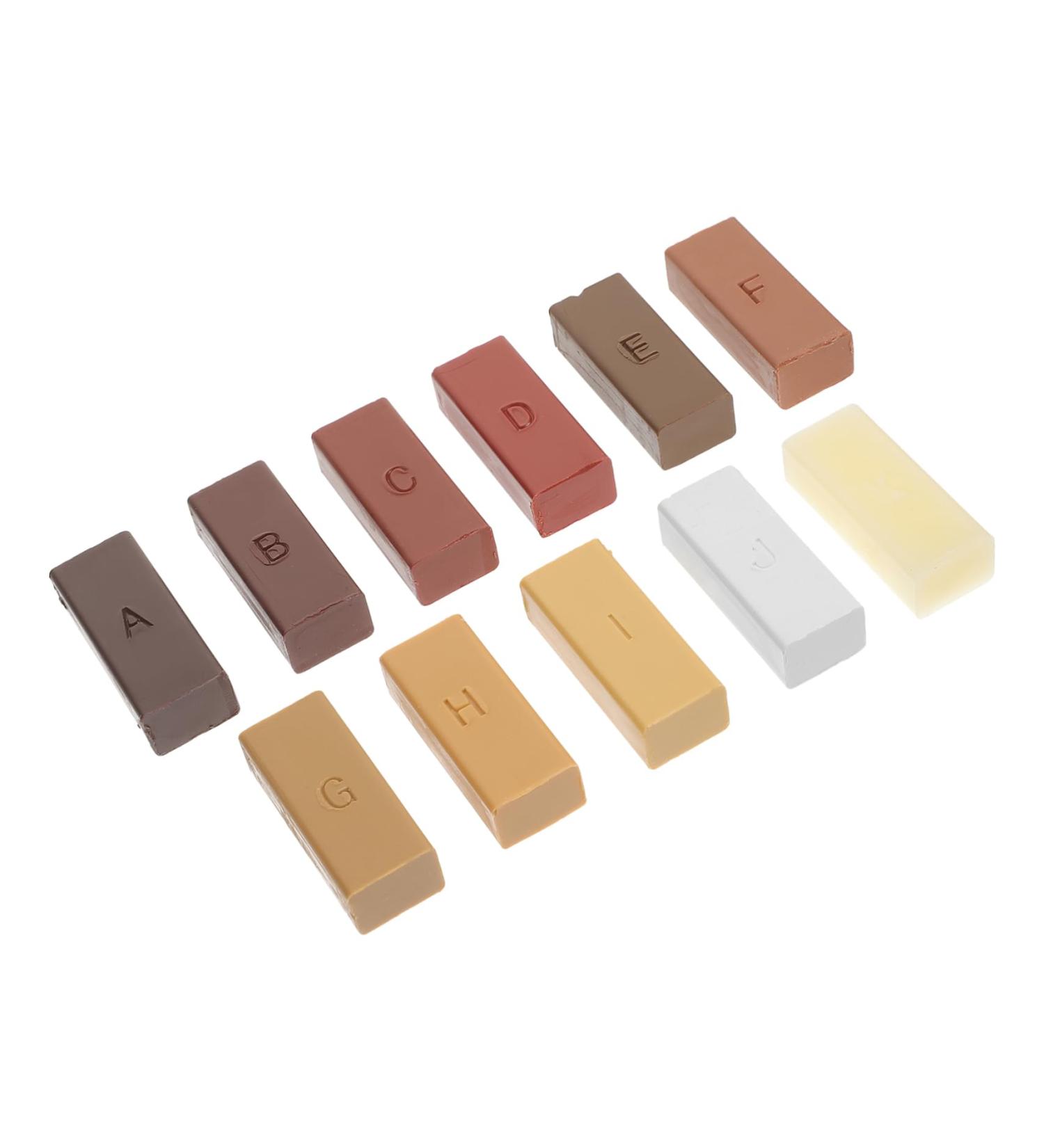 Healeved Floor Repair Wax Set - Hardwood Laminate & Vinyl Scratch Remover Kit | Furniture Repair & Scratch Filler - Buy Online on GoSupps.com