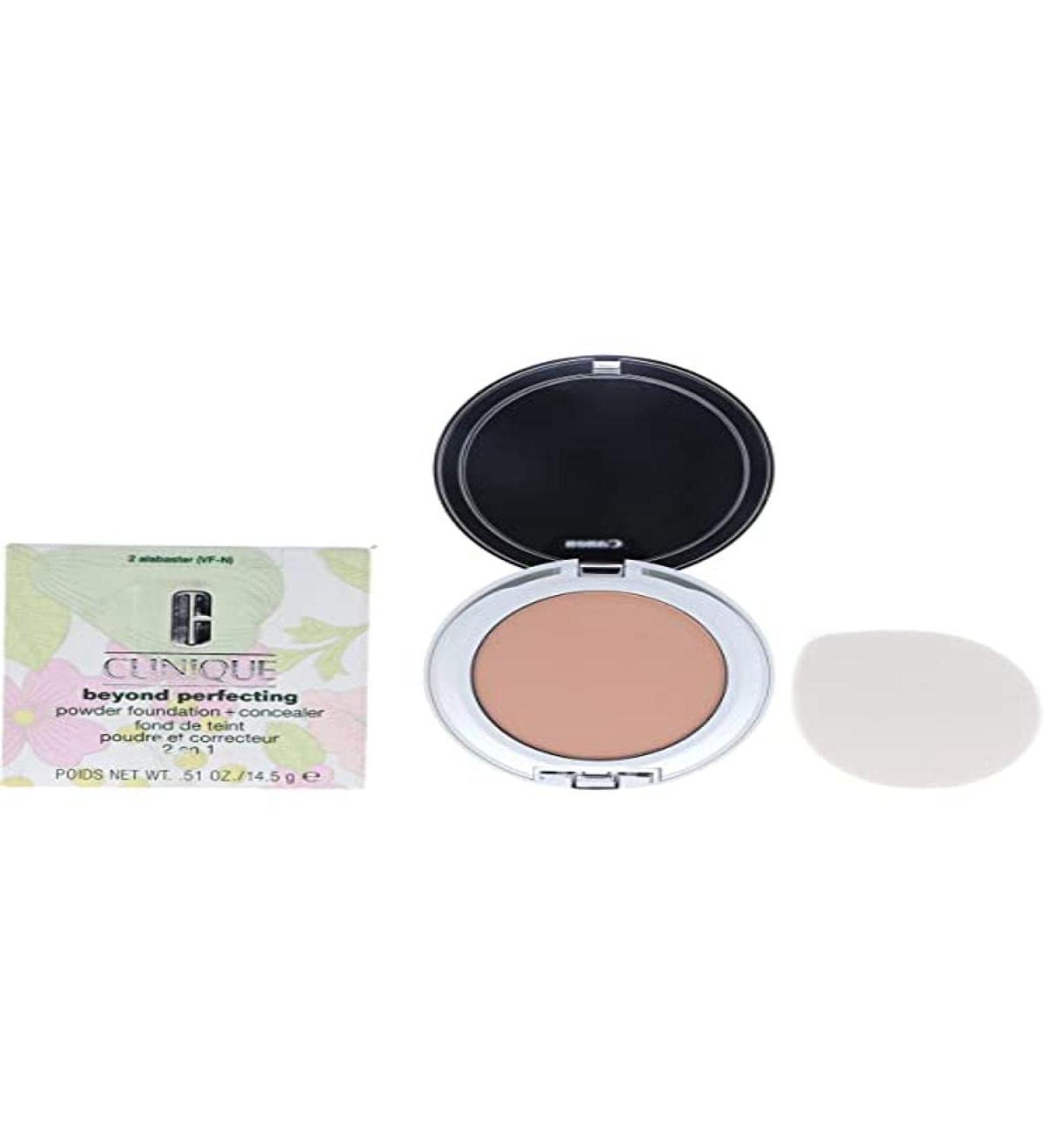 Clinique/Beyond Perfecting Powder Foundation+Concealer 2 Alabaster 0.51 Oz(15Ml)