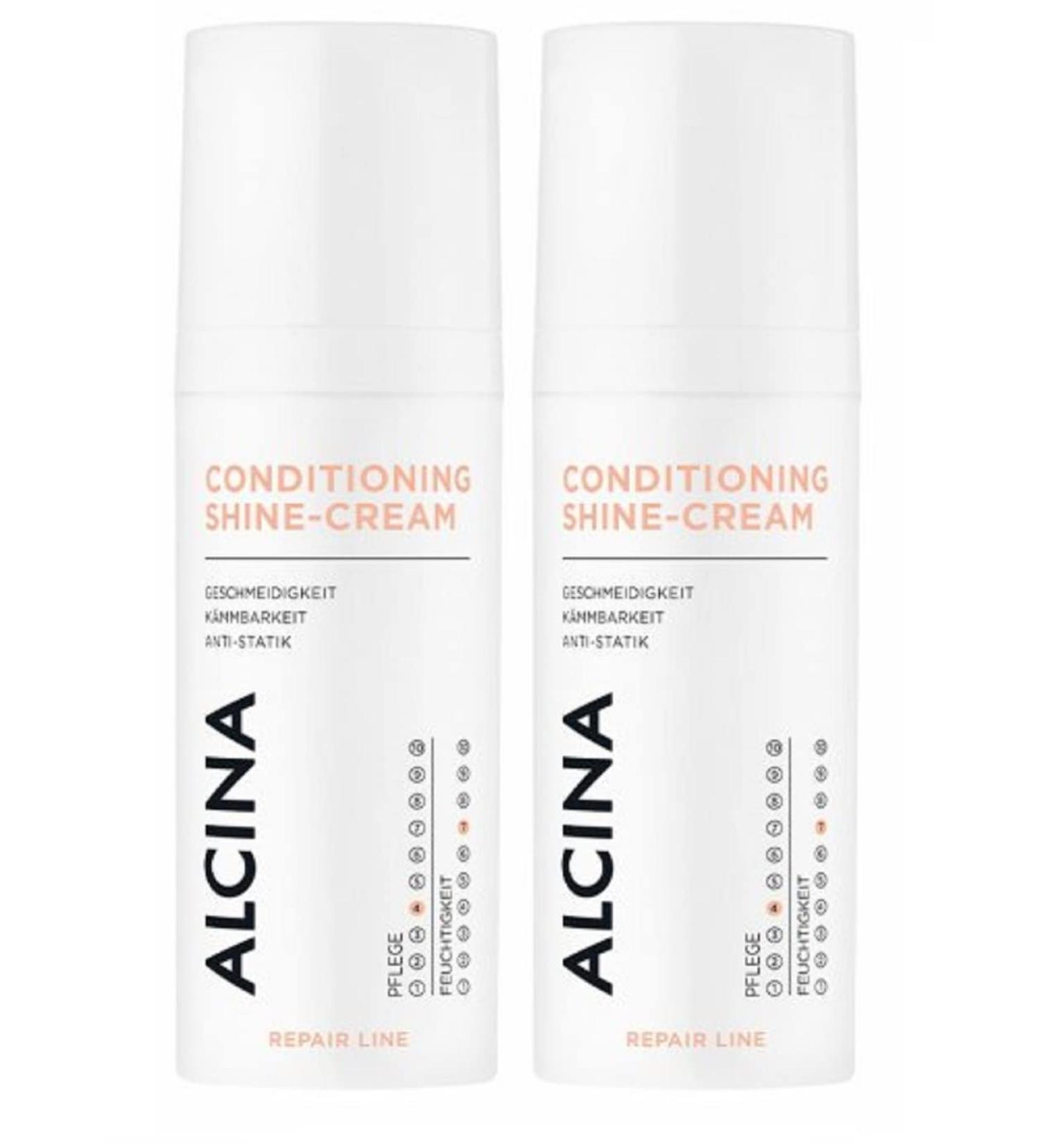 2er Conditioning Shine Cream Emulsion Alcina Shine 50 ml