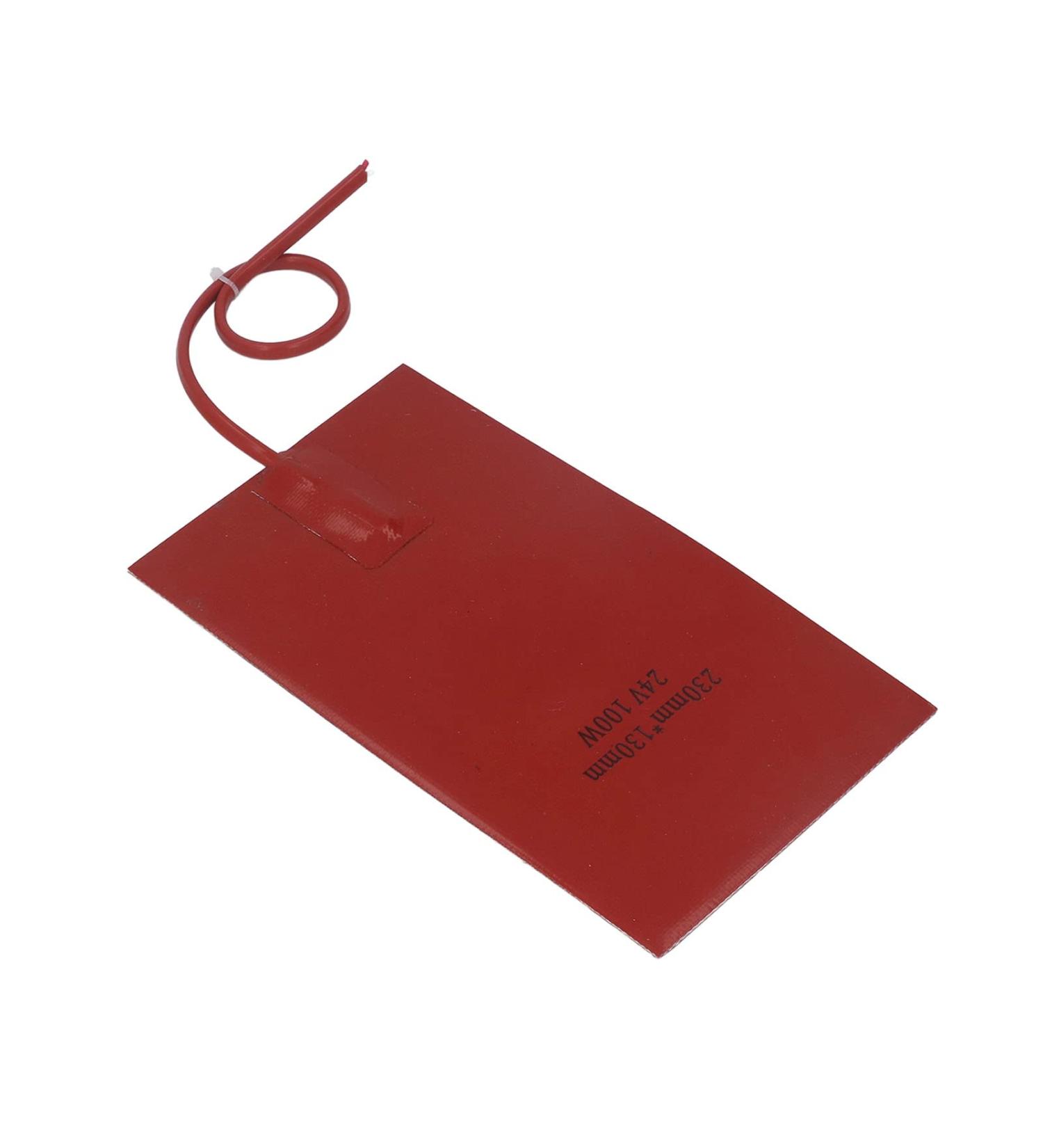 Buy 100W Waterproof Fuel Tank Heating Pillow - Fast Heating Silicone 230mm x 130mm (DC24V) | International Shipping - Buy Online on GoSupps.com