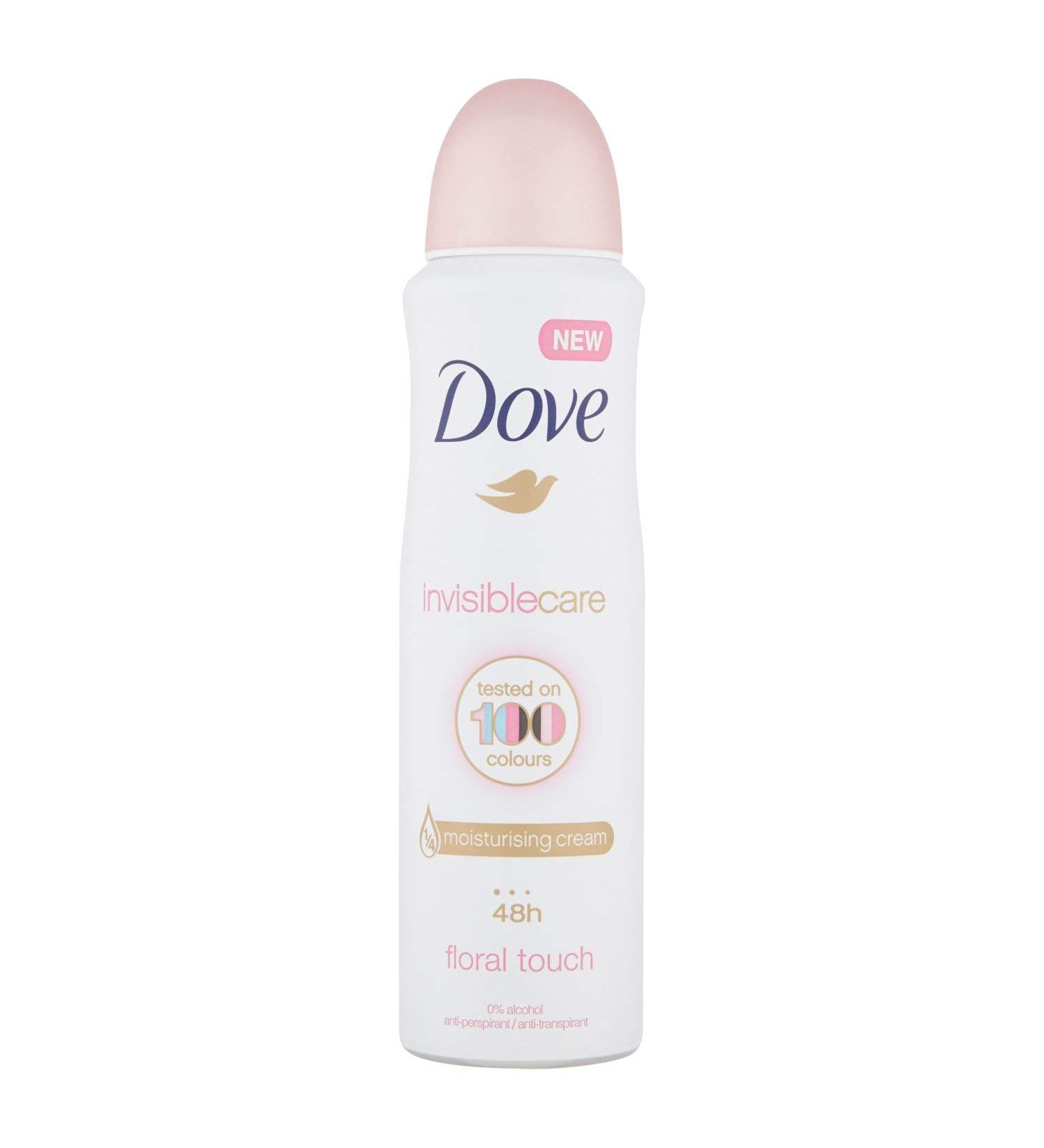 Dove Deo Spray Invisible Care Floral Touch 150ml - Long Lasting Protection, Gentle on Skin - Buy Online on GoSupps.com