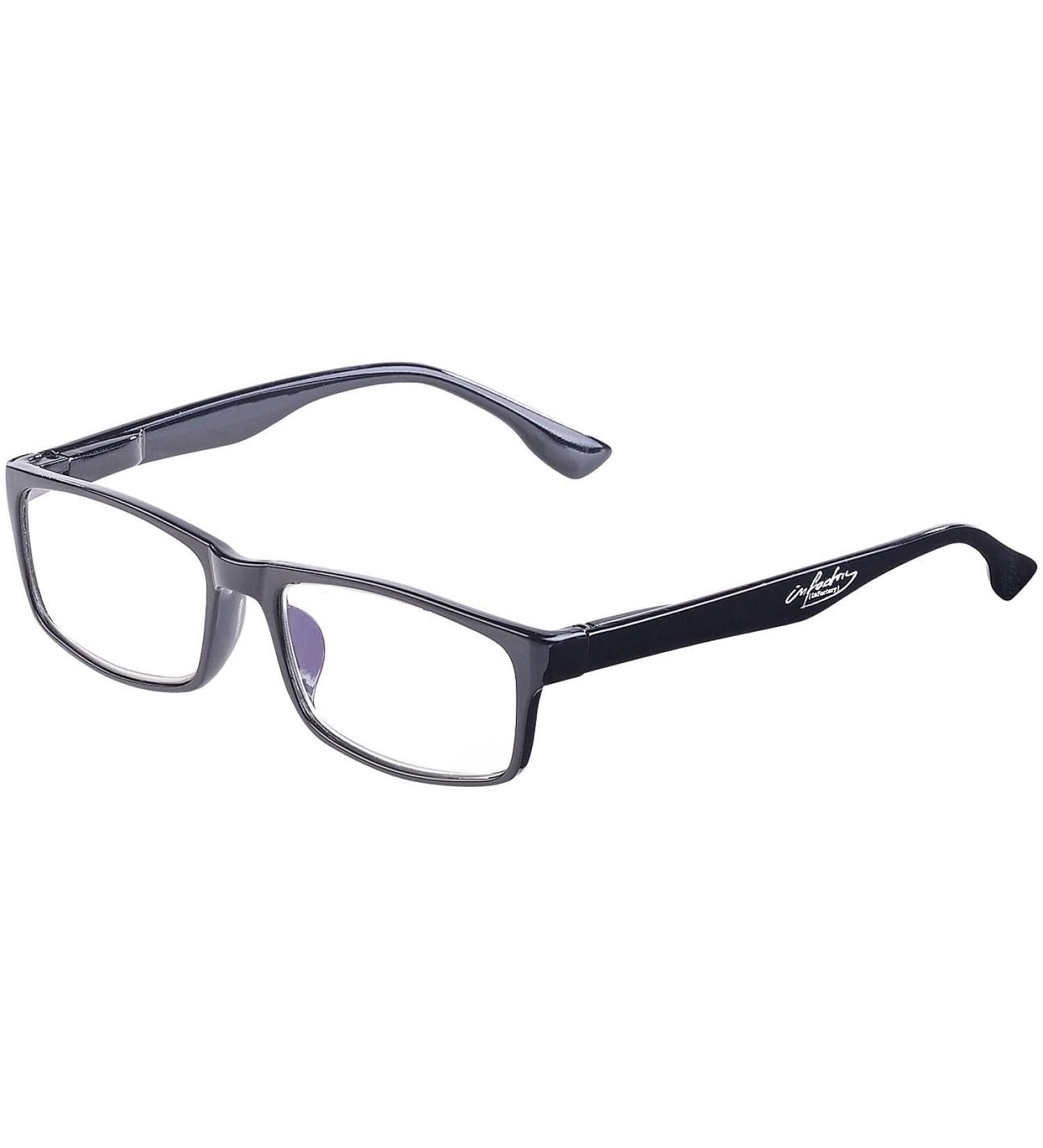 Infactory Blue Light Glasses - Eye-Friendly Screen Glasses with 2.0 Diopters | Perfect Gift for Men - Buy Online on GoSupps.com