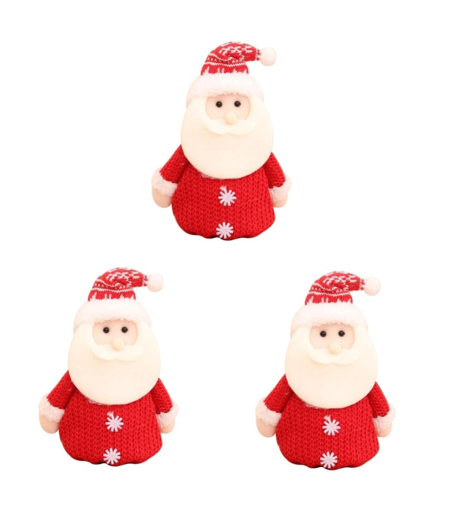 ABOOFAN 3pcs Christmas Bag Candy Bags Christmas Bag Christmas Fabric Pouch Child Apple Bag Redx3pcs 24X19X1CMx3pcs - Buy Online on GoSupps.com