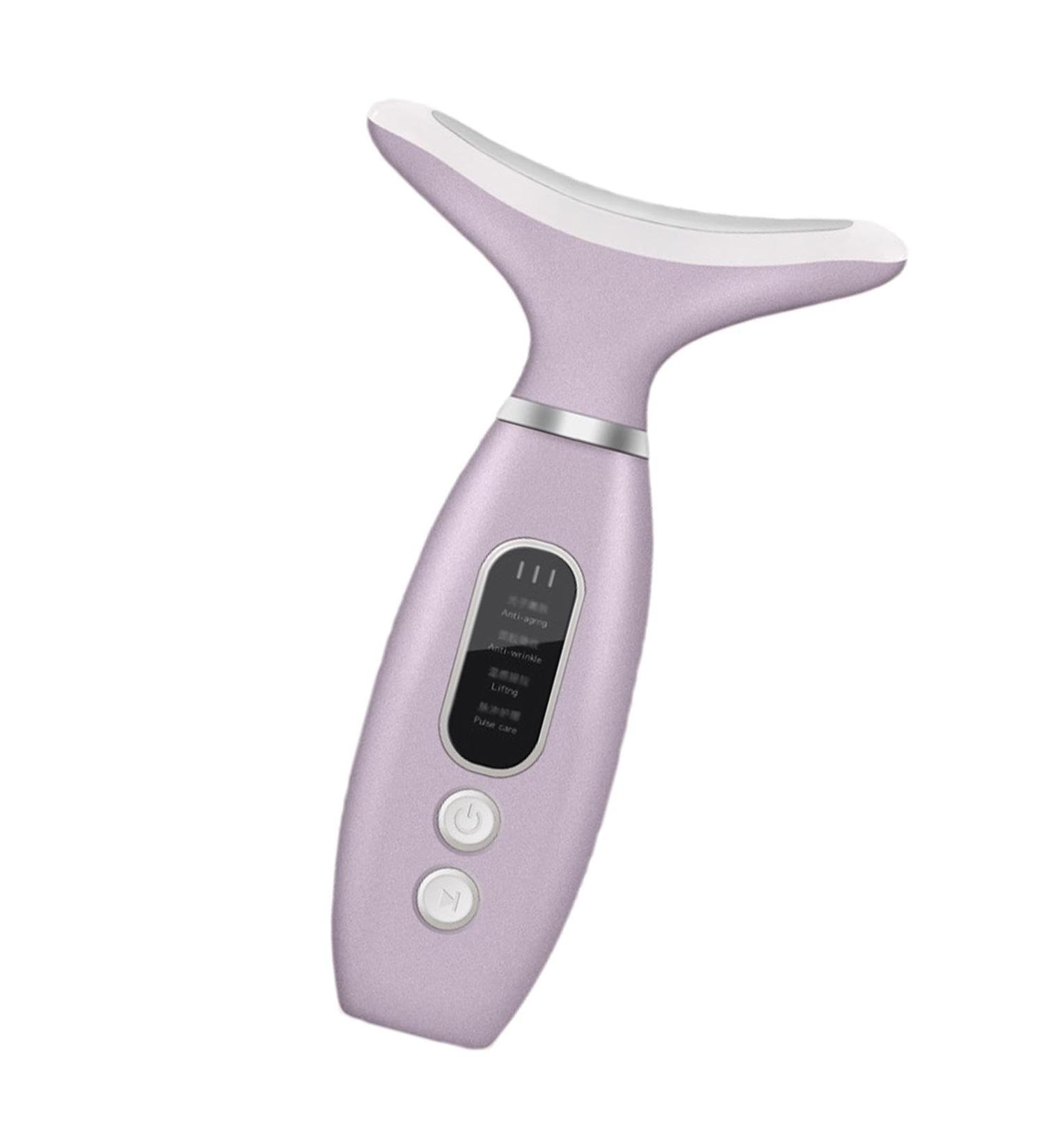 Neck and Face Massager - Beauty Massager for Face and Neck | Electric Tightening Massager Face Neck Massager for Skin Care Tightens and Lifting - Buy Online on GoSupps.com