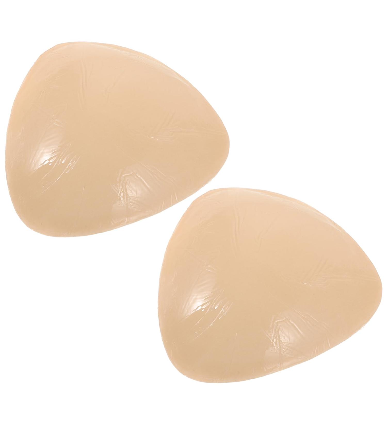 WRITWAA 2pcs Silicone Breast Patch Reusable Adhesive Soft and Comfortable for Women Chest Pads Invisible Chest Pads - Buy Online on GoSupps.com