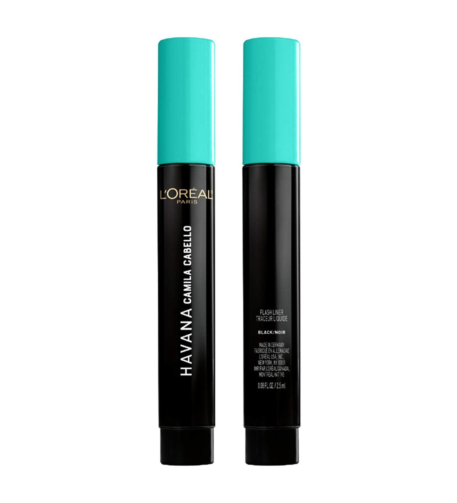 L'Or al Paris Camila Cabello Flash Liner 01 Black - Precise Felt Tip Eyeliner 2.5 ml | International Shipping Available - Buy Online on GoSupps.com