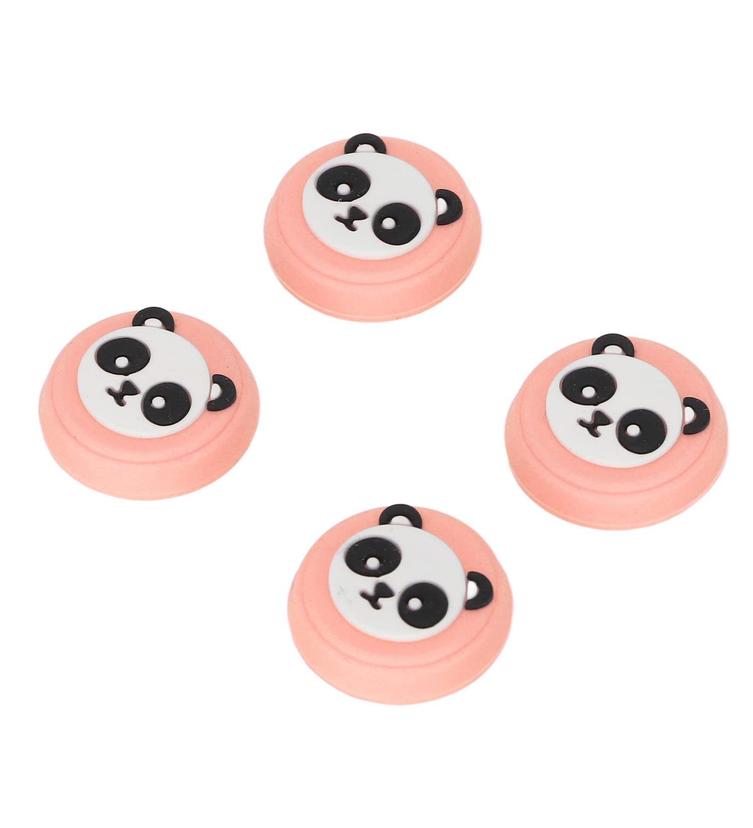 Buy Panda Thumb Caps - 4 Pieces Silicone Joystick Covers for PS5 & Xbox Controllers (Pink) - Enhance Gaming Experience - Buy Online on GoSupps.com