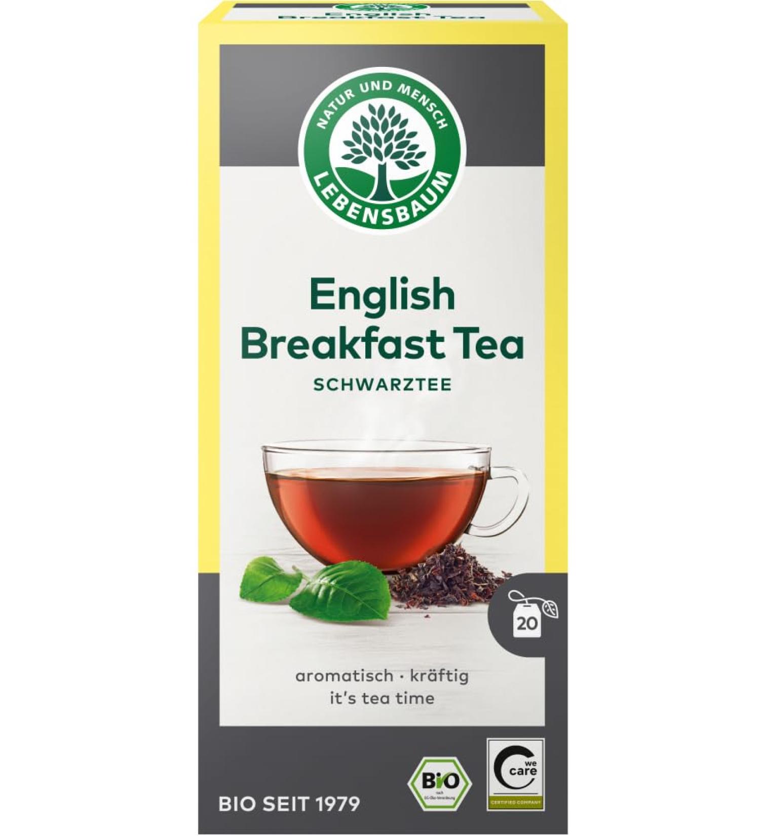Lebensbaum Lebensbaum Organic English Breakfast Tea (2 x 40g)