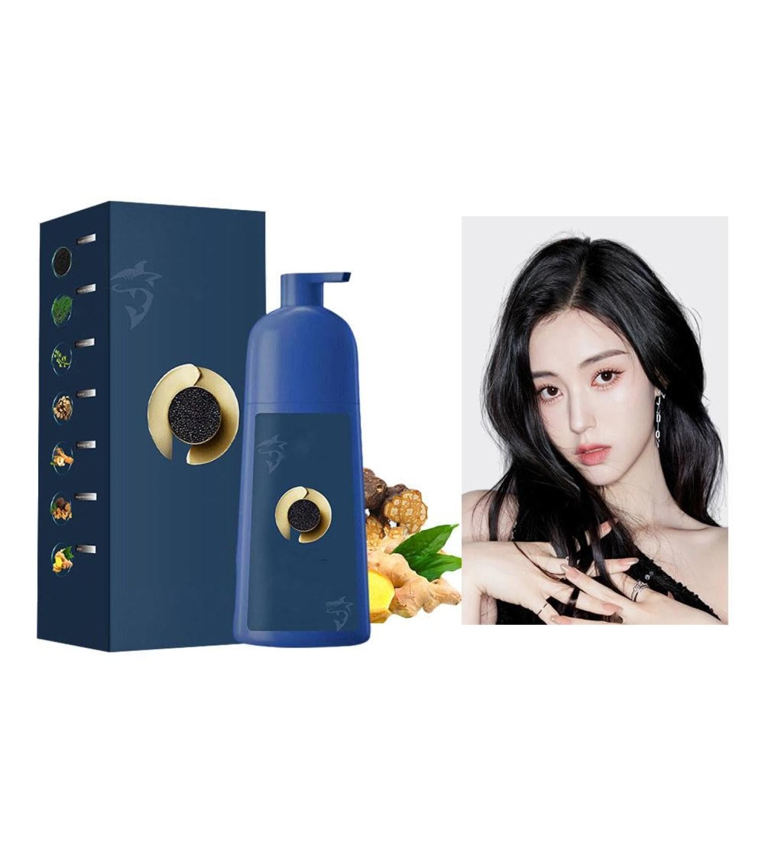 Caviar Permanent Hair Shampoo Fast Hair Dye Essence Hair Colorng Cream Shampoo For Women Dye Men Cover W1T9 - Buy Online on GoSupps.com