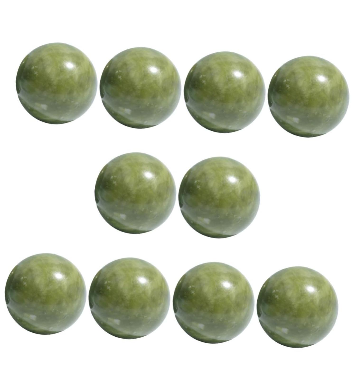 Gleavi 10 PC Handball Massage Tools - Jade Baoding Balls & Waving Handballs for Health & Fitness | Premium Massage Balls for Effective Hand Exercises - Buy Online on GoSupps.com