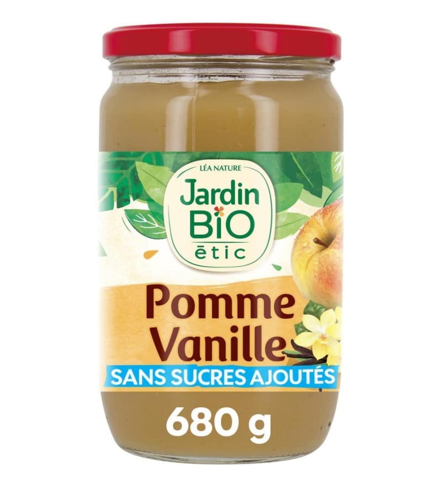 JARDIN BIO ETIC - Jardin Bio Dessert Biofruit Apple Vanilla 680G - Pack of 4 - Sold by the pack - Buy Online on GoSupps.com