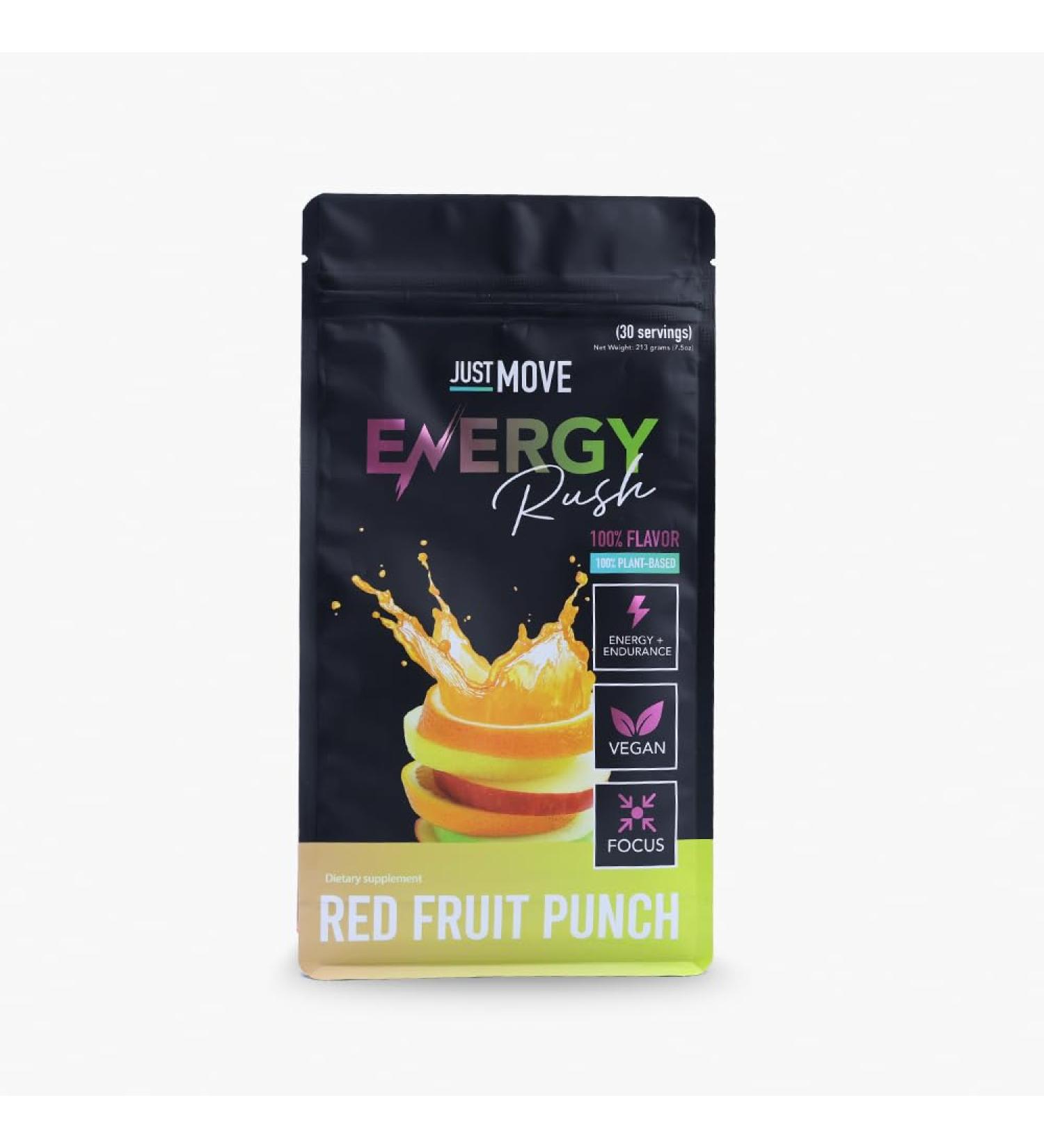 Fruit Punch Energy Rush Pre Workout – Boost Your Performance with International Shipping - Buy Online on GoSupps.com