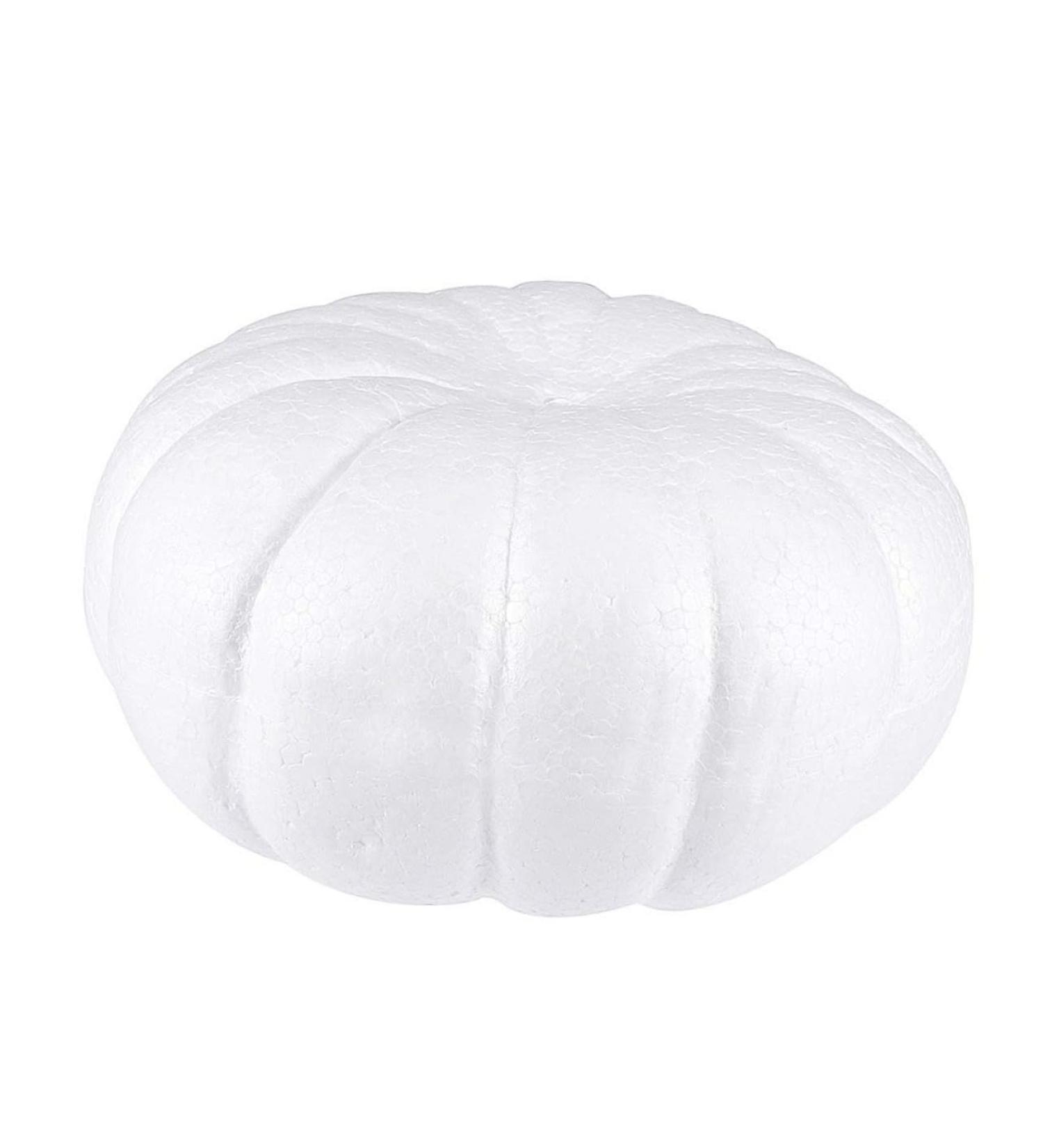 COHEALI 1 Set 2pcs Halloween Foam Decorations Mini Accessories Fake Foam Pumpkins Halloween Props Smooth Ball Halloween Artificial Pumpkin Kids Decor White Assorted Blank Child White 20X20X10CM - Buy Online on GoSupps.com