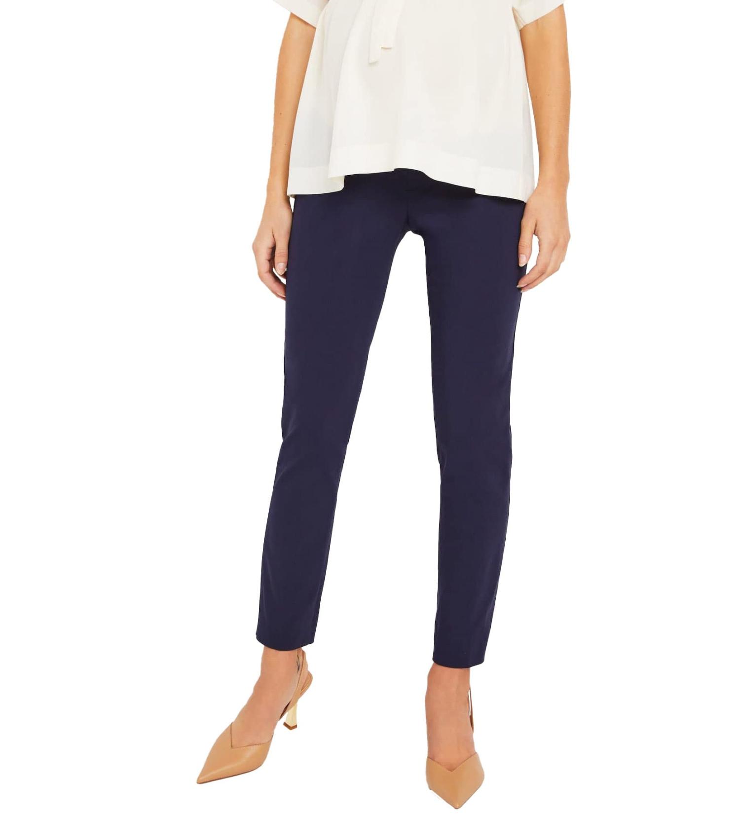 Motherhood Maternity Women's Business Casual Pants in Navy - Size Small - Buy Online on GoSupps.com