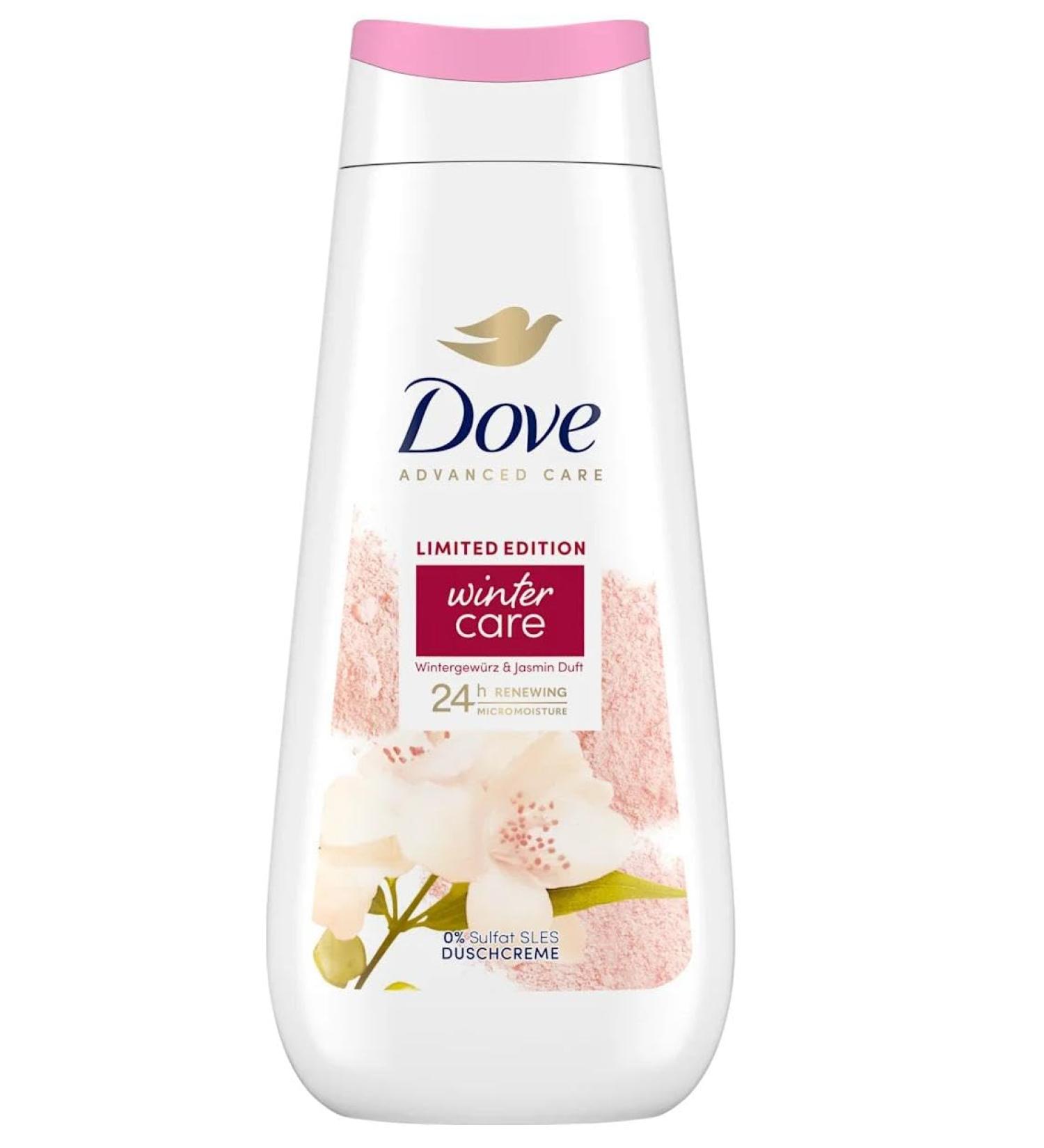  Dove Dove Advanced Care Shower Cream Set of 6 with Winter Spices and Jasmine Scent 225 ml - Buy Online on GoSupps.com