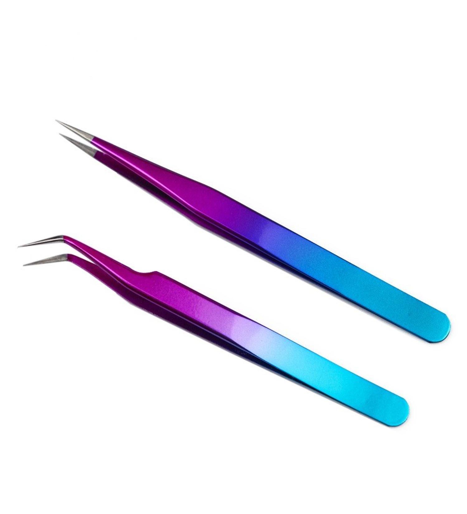 Artlalic Straight & Curved Tweezers - Rhinestone Picker for Eyelash & Nail Art | International Shipping Available - Buy Online on GoSupps.com