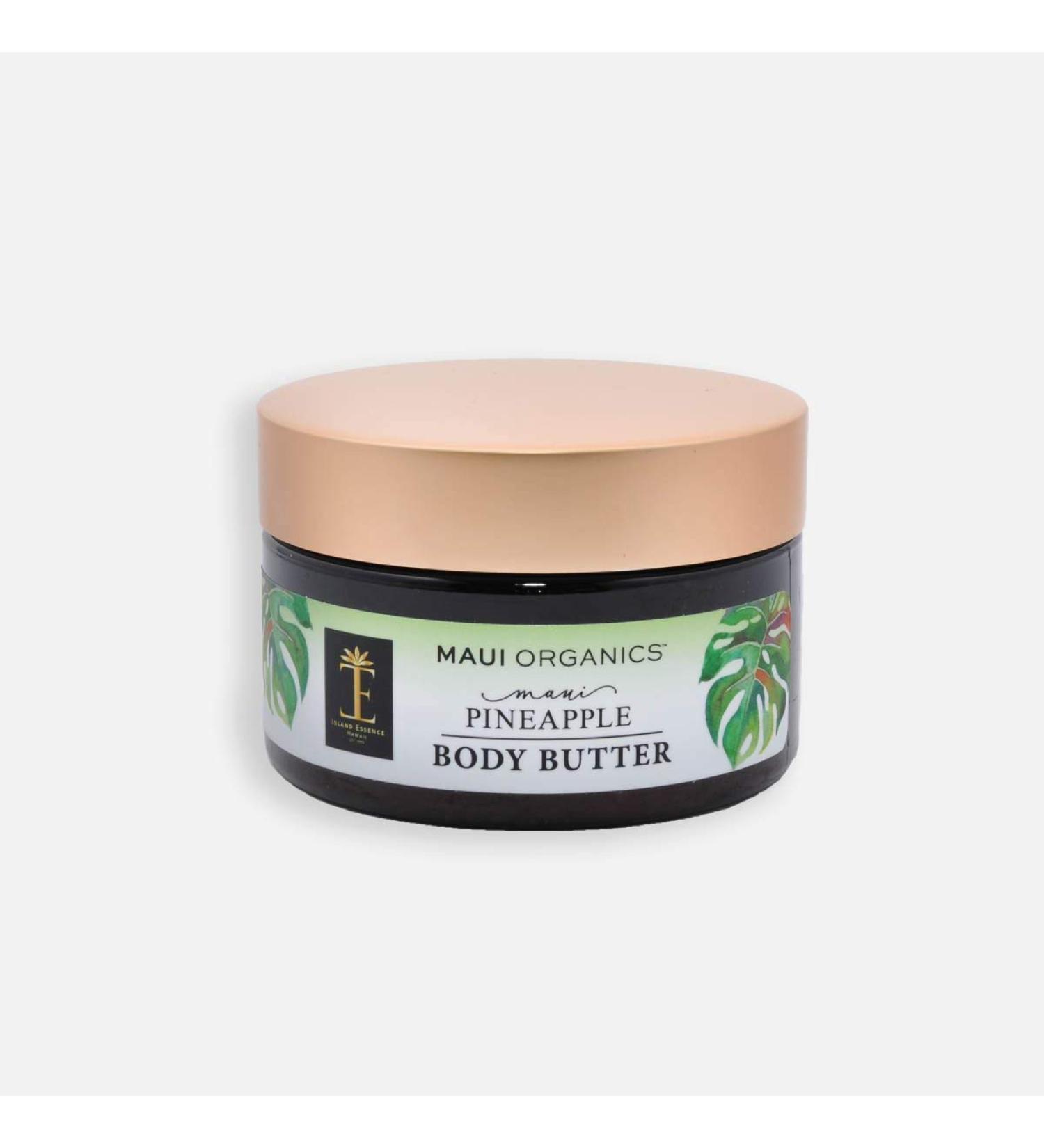 Maui Organics Shea Cocoa Body Butter (4 Ounce Maui Pineapple)