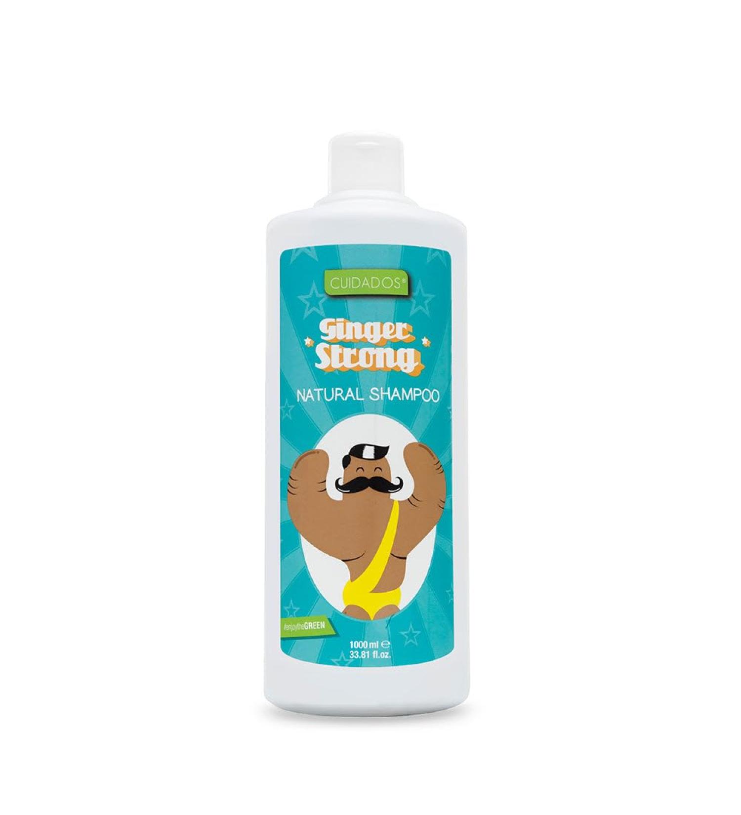 Cuidados Ginger Strong Ginger Shampoo 1000 Ml - Buy Online on GoSupps.com