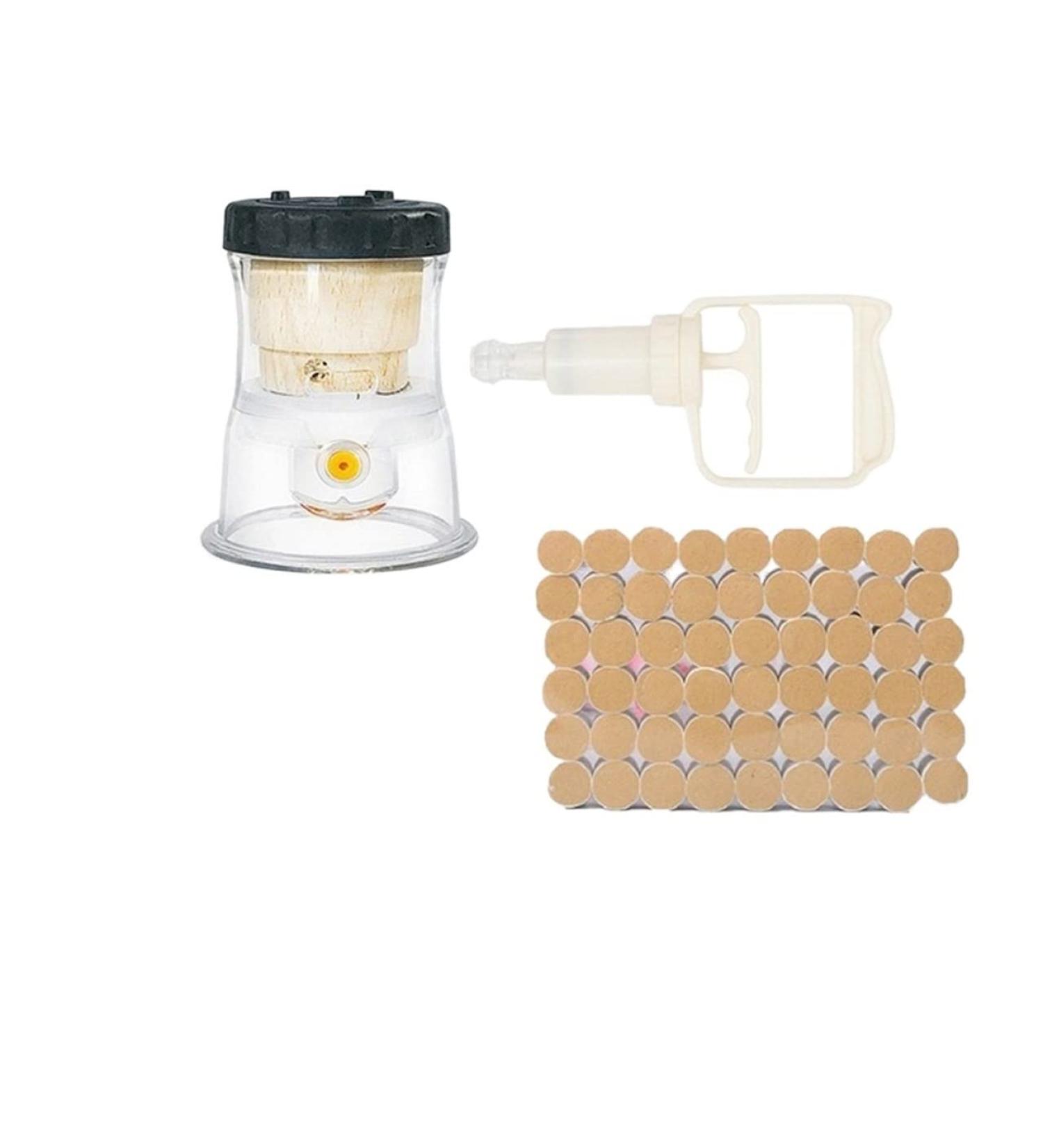 BANGHA Moxa Rolls 54pcs Set - Smokeless Moxa Sticks for Traditional Moxibustion with Copper Box | Color A1 - International Shipping Available - Buy Online on GoSupps.com