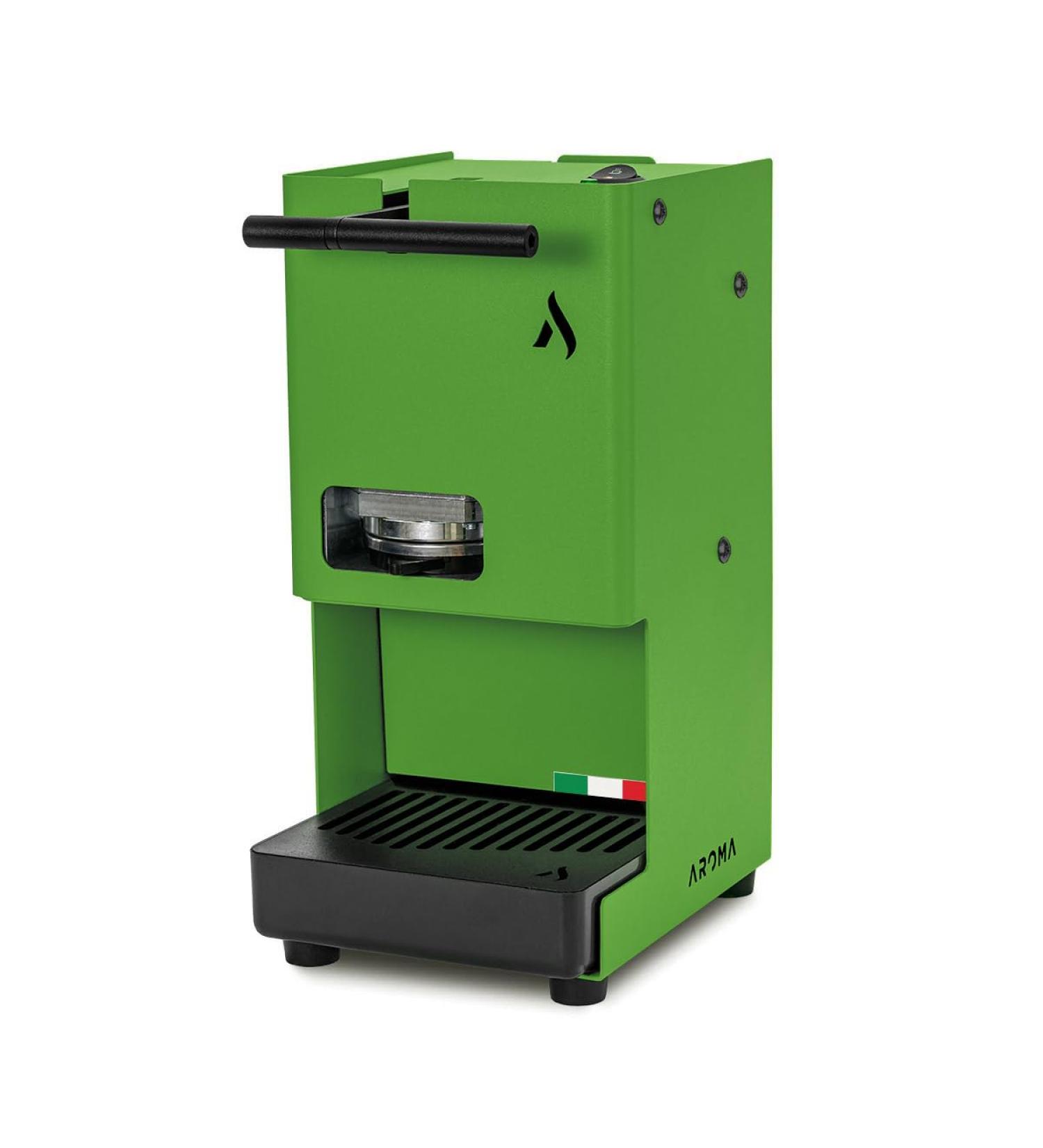 New Aroma Ego Model Pod Coffee Machine + 150 Emporio du Caffe Blend Strong Pods (Green) - Buy Online on GoSupps.com