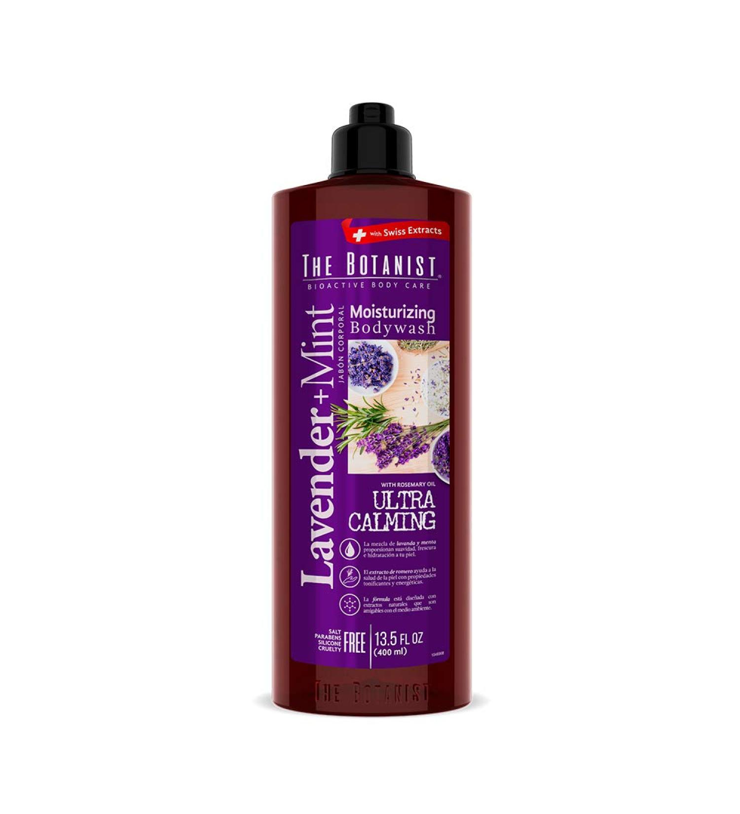 The Botanist Lavender + Mint Body Wash 400ml - Refreshing Skincare for All Pack of 1 - Buy Online on GoSupps.com