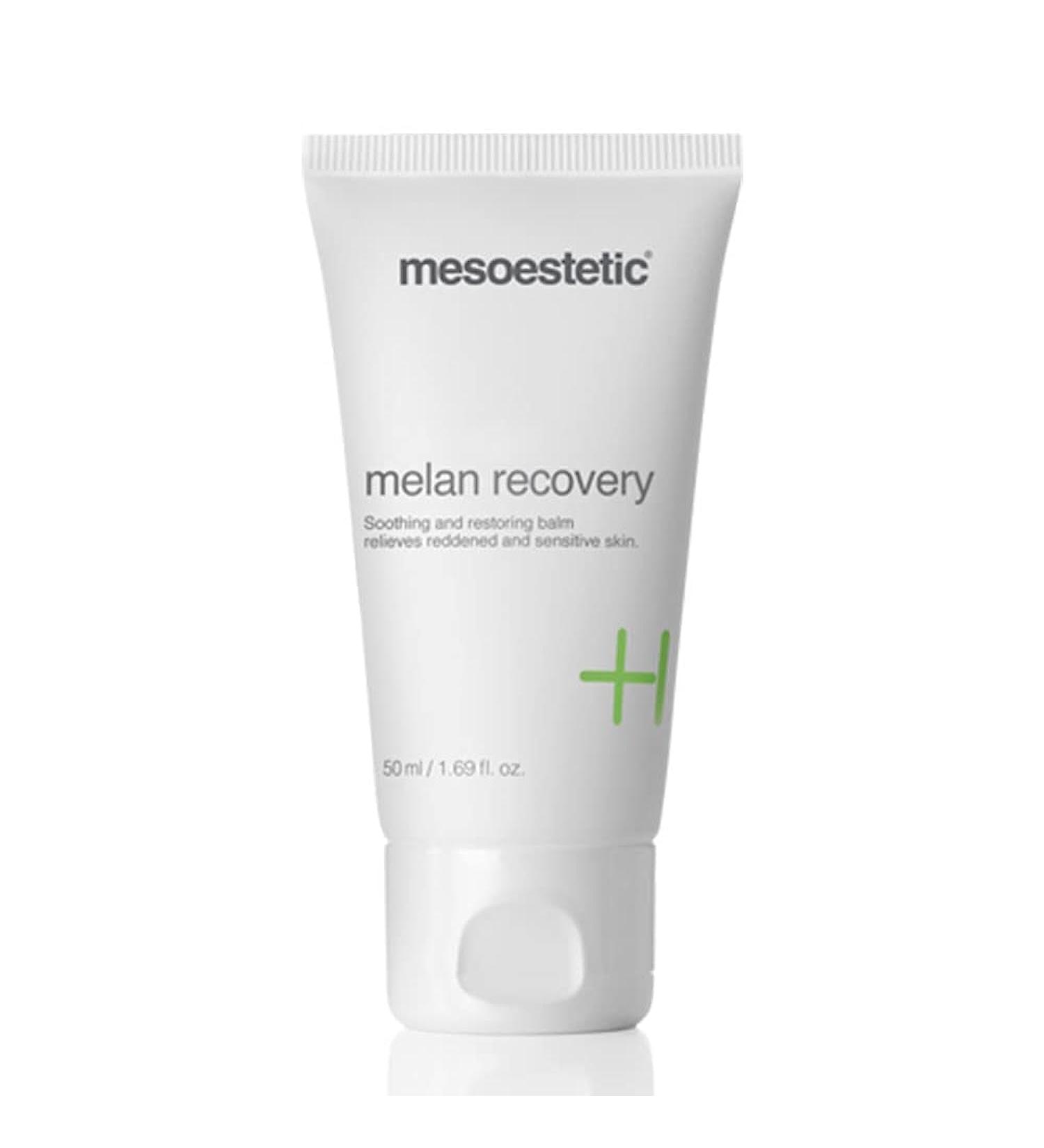 Mesoestetic Melan Recovery Soothing Cream with Shea Butter 1.69 oz for Sensitive and Reddened Skin - Buy Online on GoSupps.com