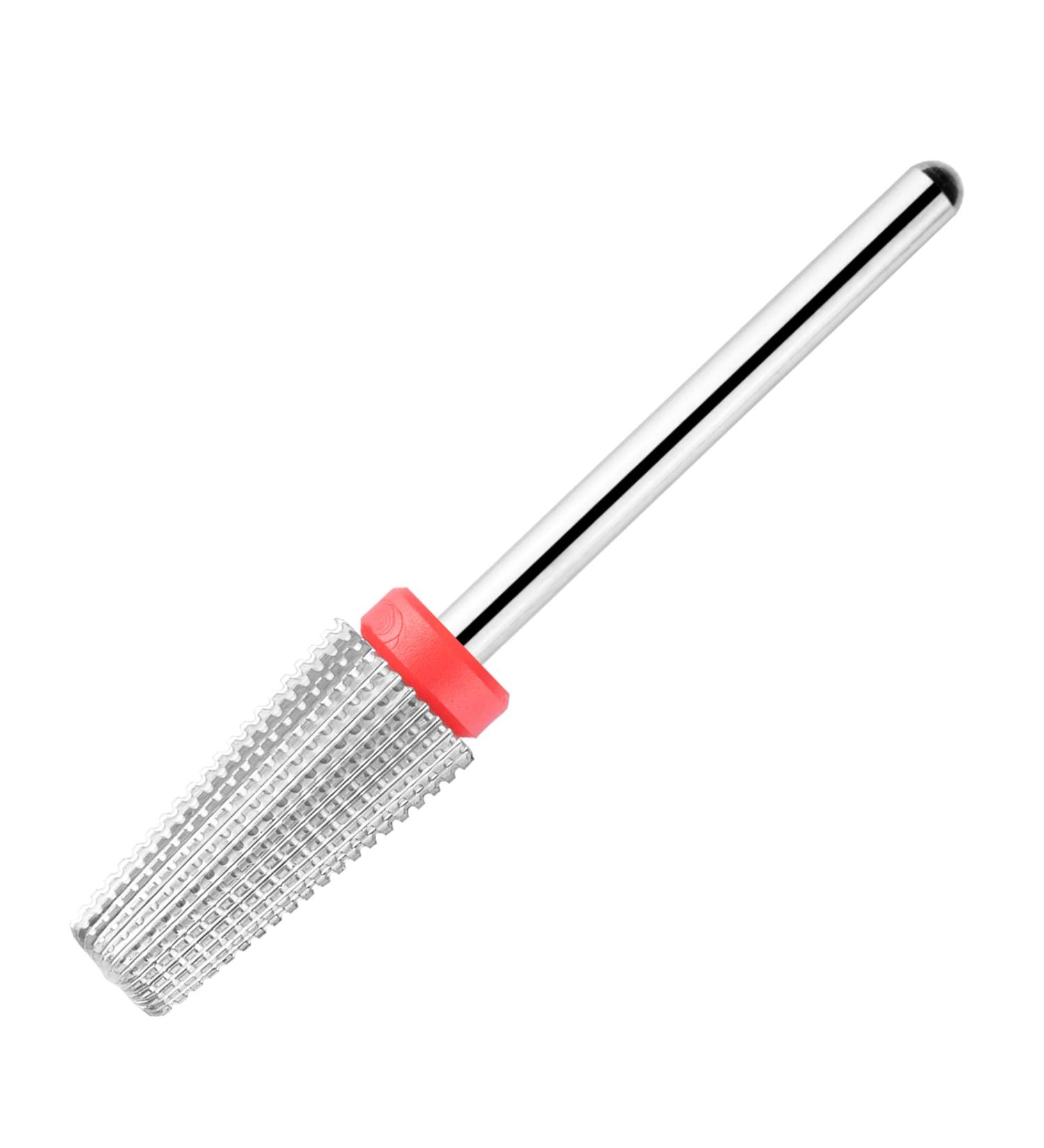 5-in-1 Carbide Nail Drill Bit | Fast Acrylic & Gel Removal | Tungsten Steel | Fine Silver | Professional Salon Tool - Buy Online on GoSupps.com